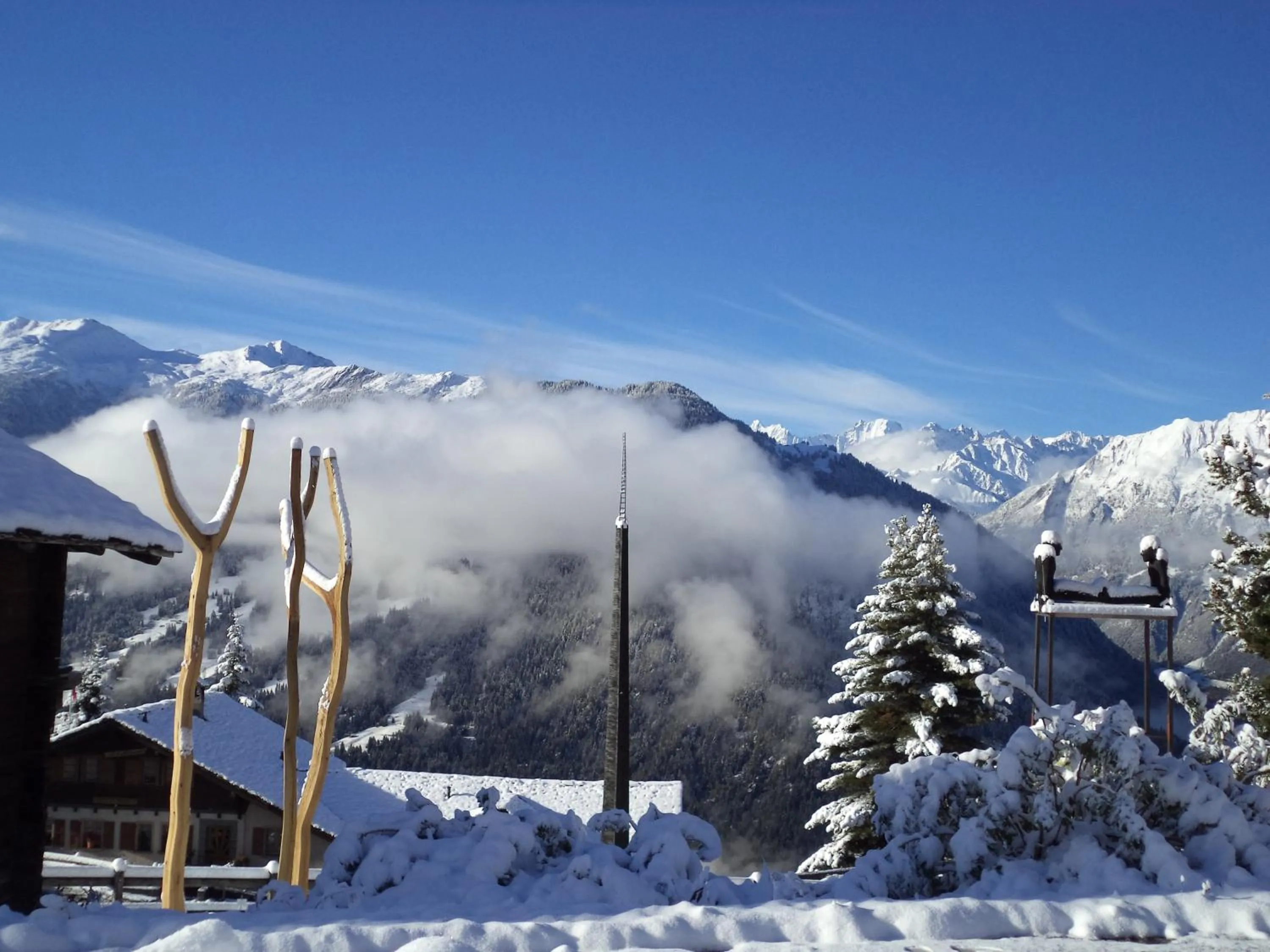 View (from property/room) in Hotel les Touristes