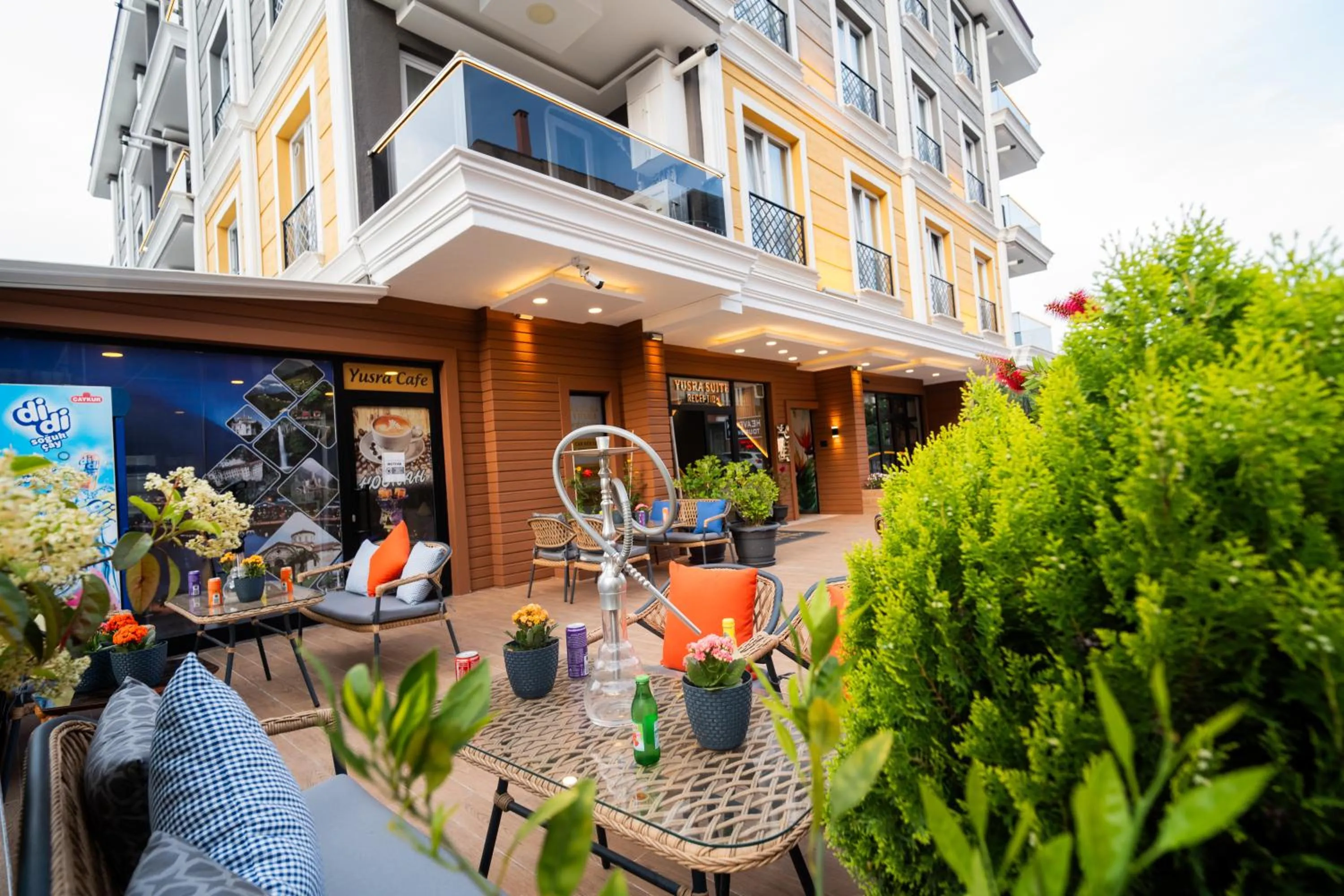 Lobby or reception in Yusra Apart Otel