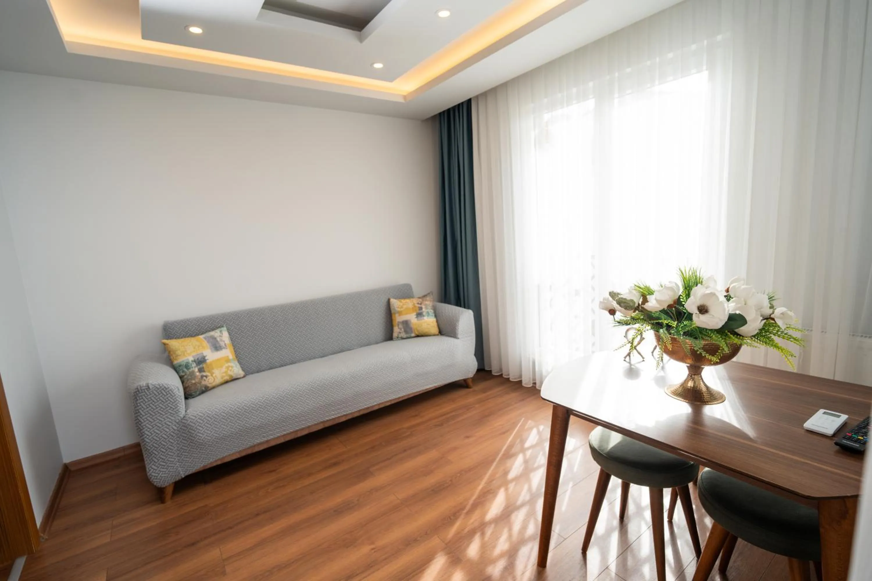 Living room in Yusra Apart Otel