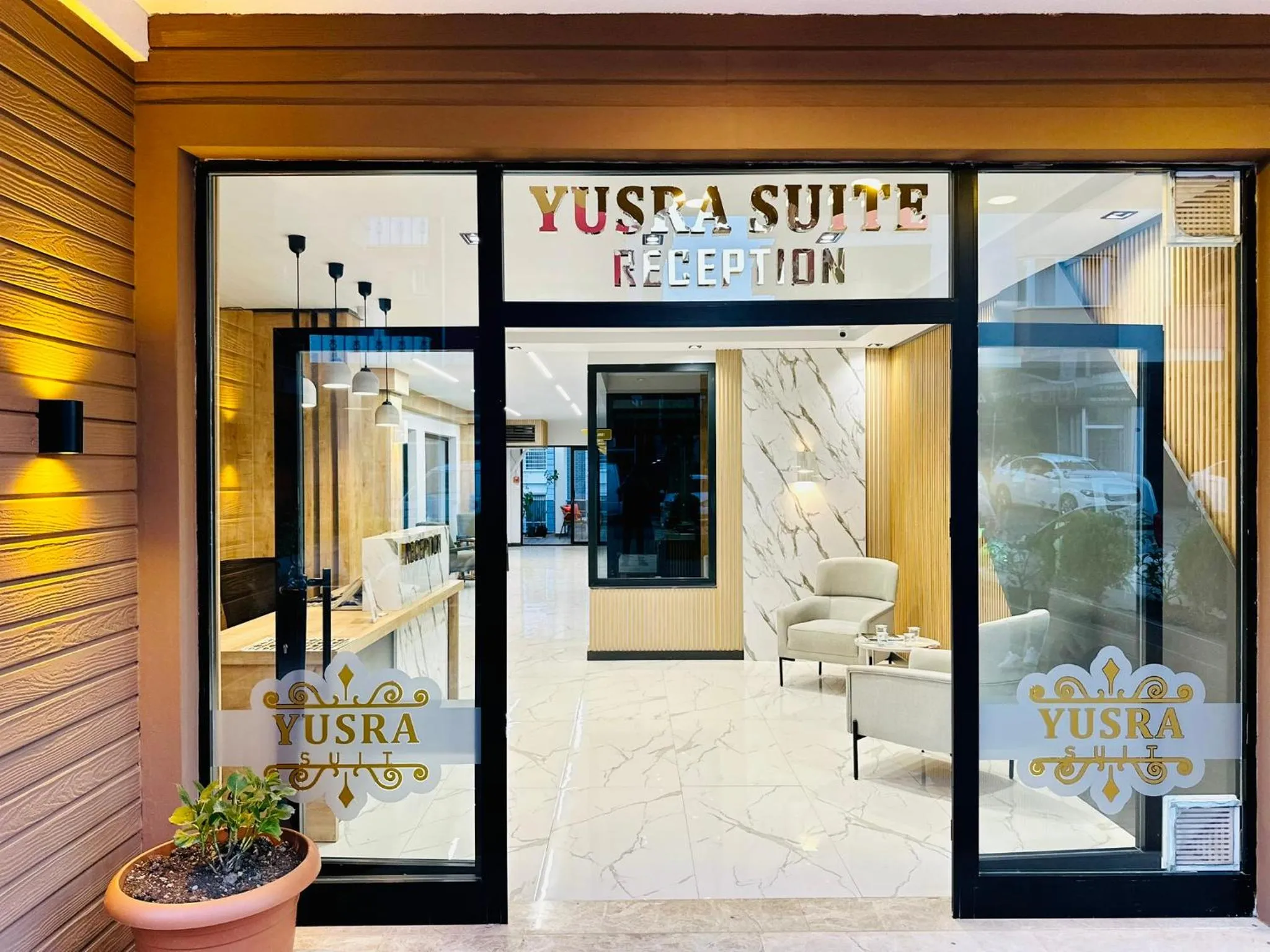 Lobby or reception in Yusra Apart Otel