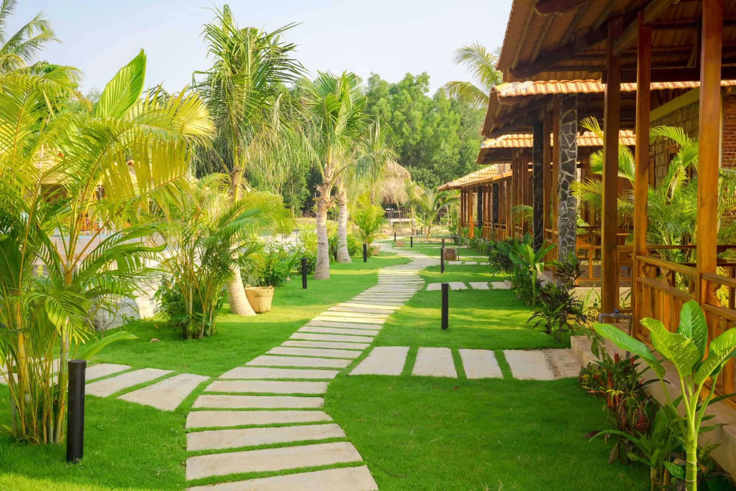 Garden in Island Lodge