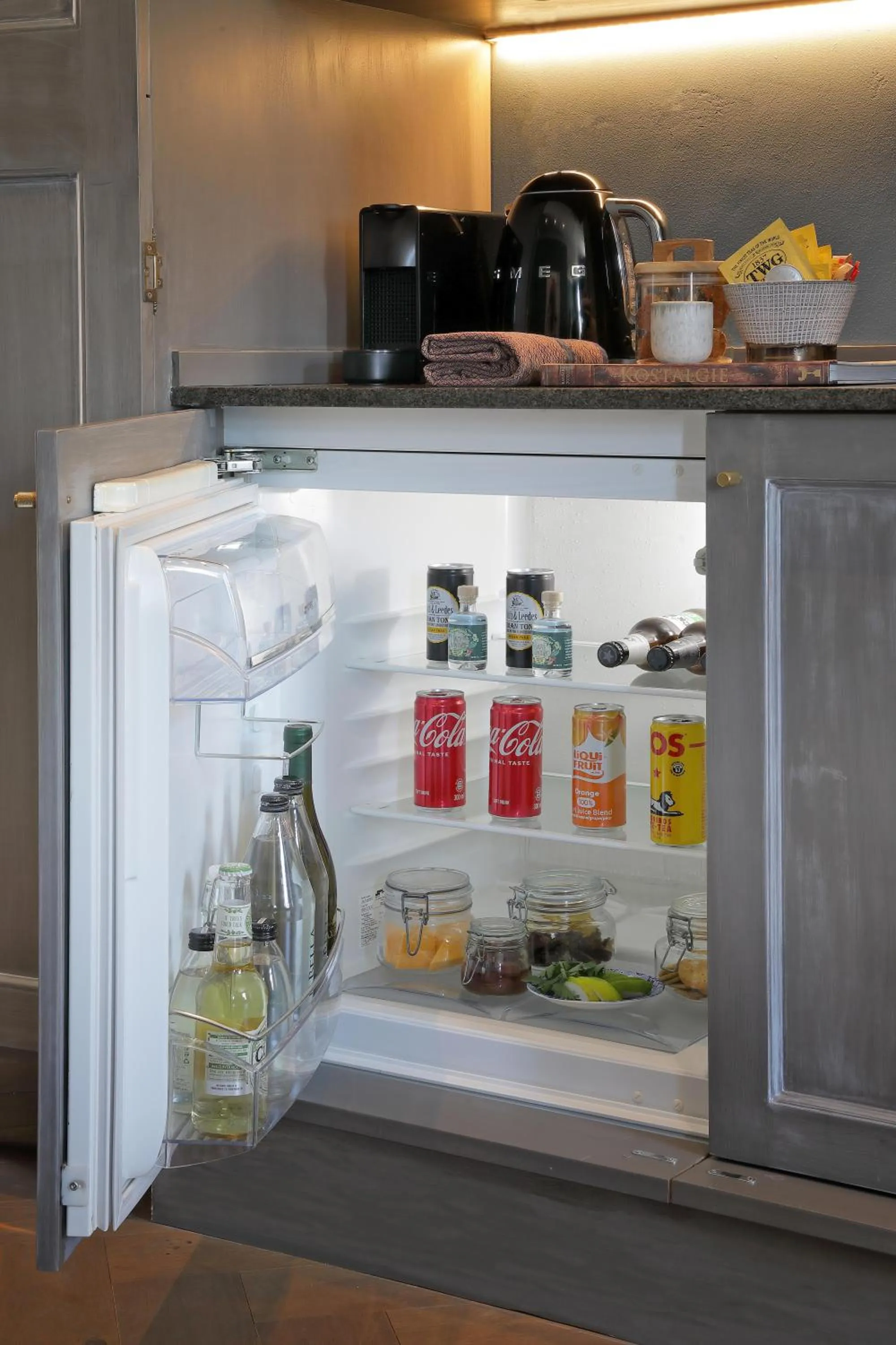 minibar in Labotessa Luxury Boutique Hotel