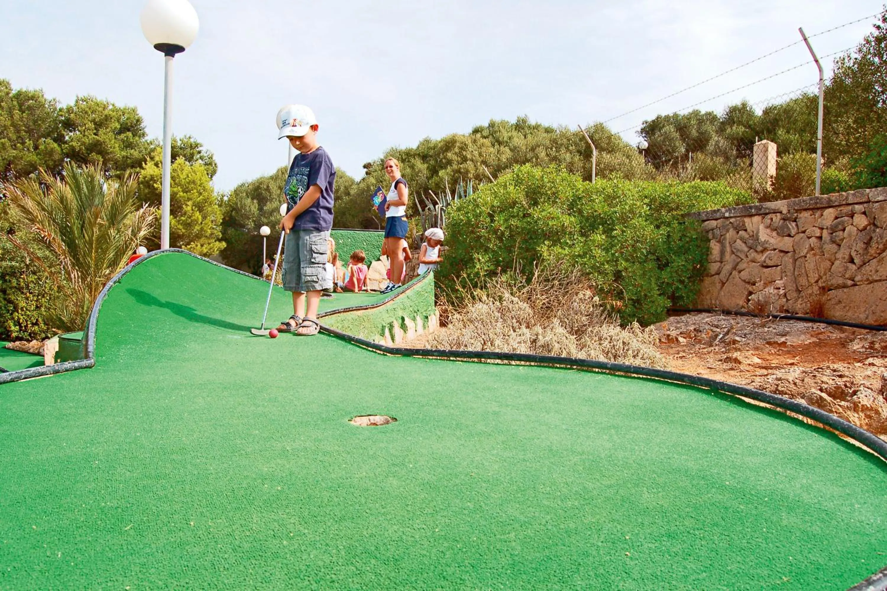Minigolf in Sun Club El Dorado - All Inclusive