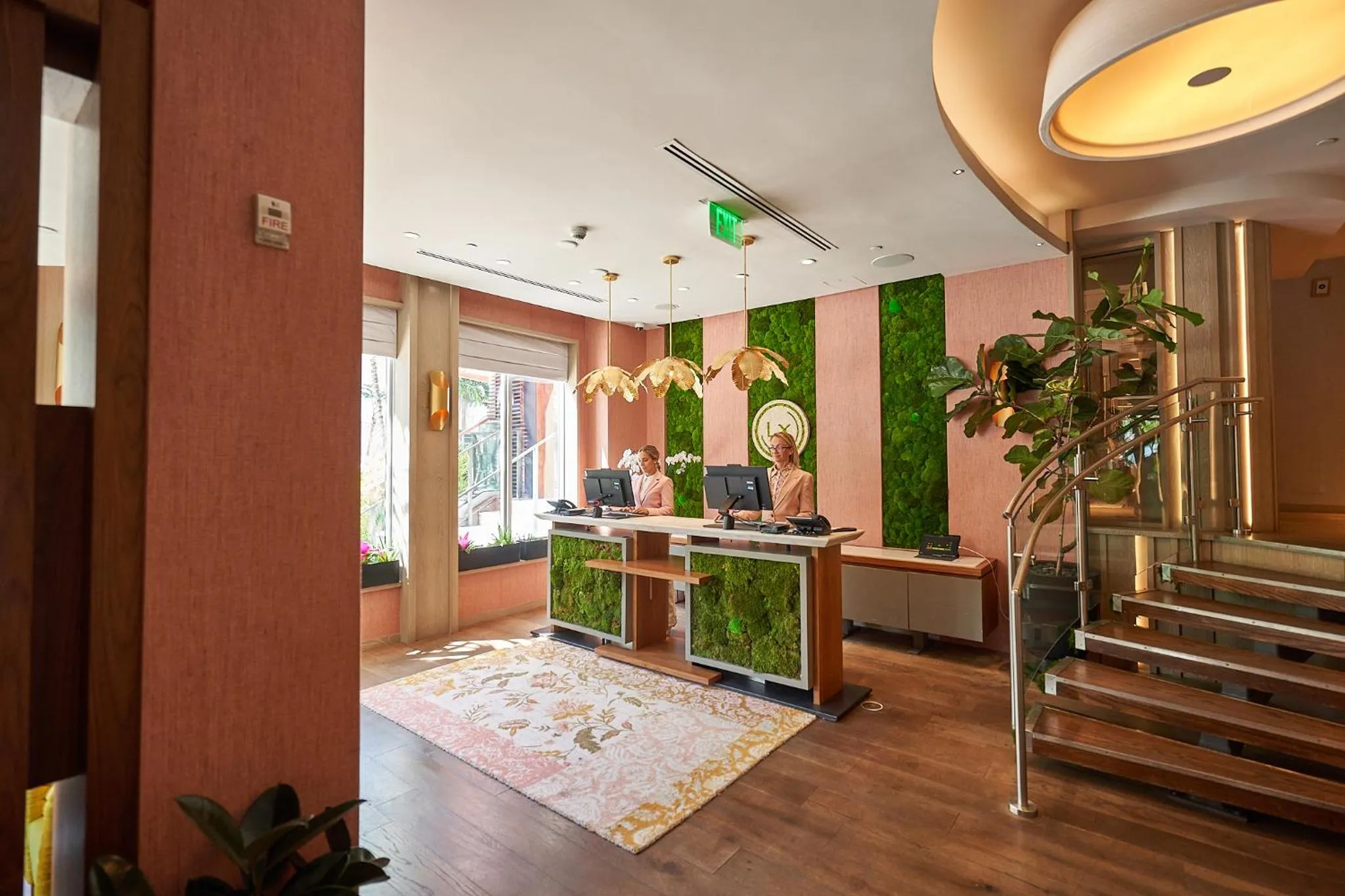 Lobby or reception in Lennox Miami Beach