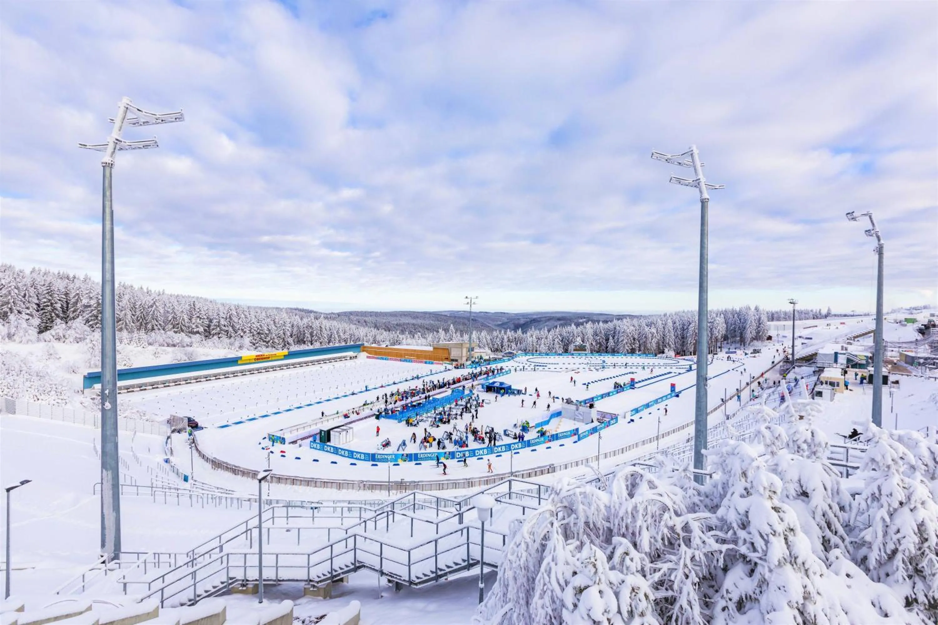 Skiing in Villa Silva - Oberhof