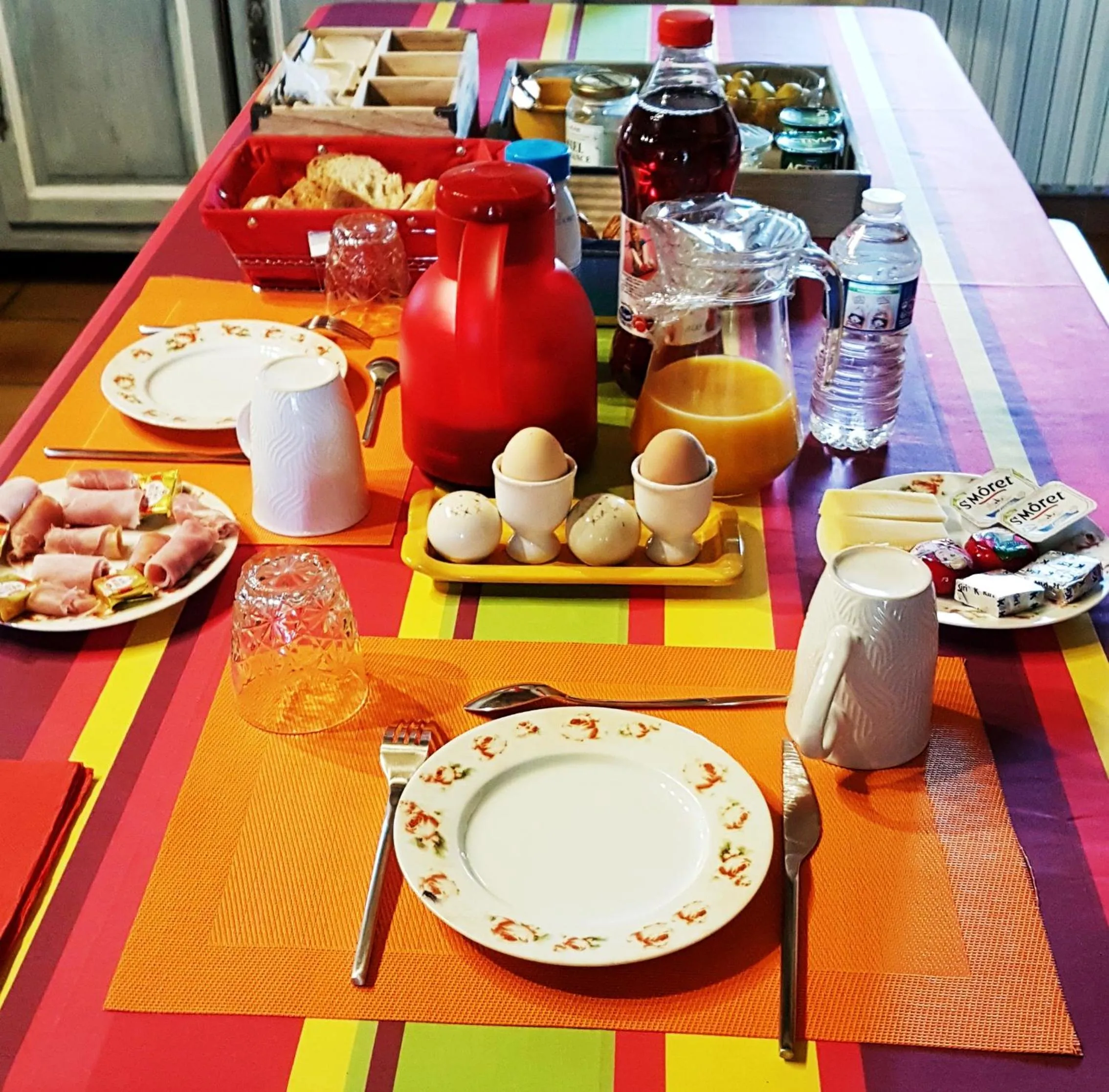 Continental breakfast in Le Vitard