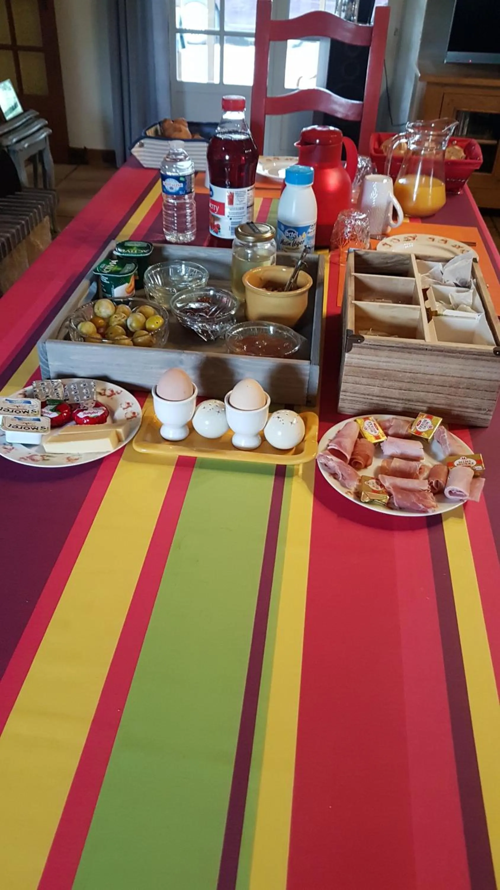 Continental breakfast in Le Vitard
