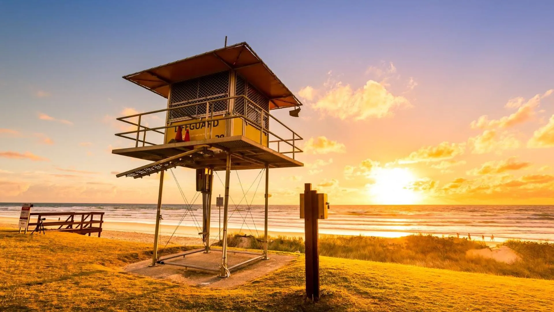 Natural landscape in Kirra Surf Apartments