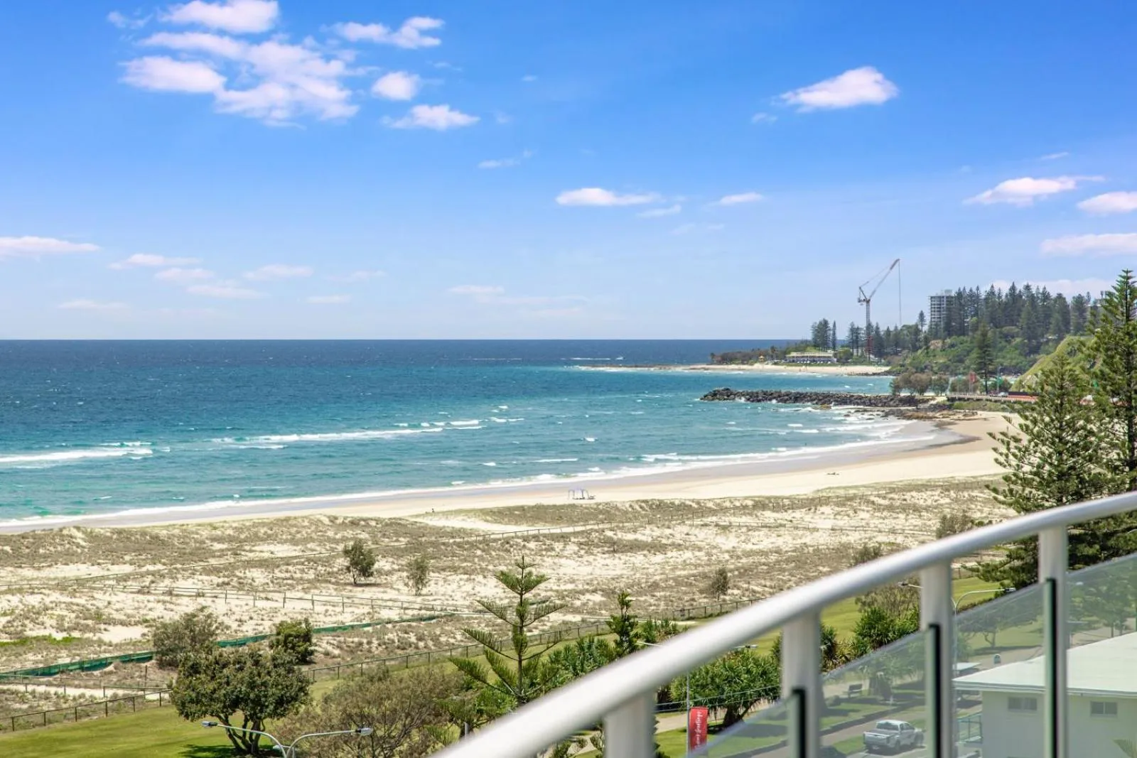 Sea view in Kirra Surf Apartments