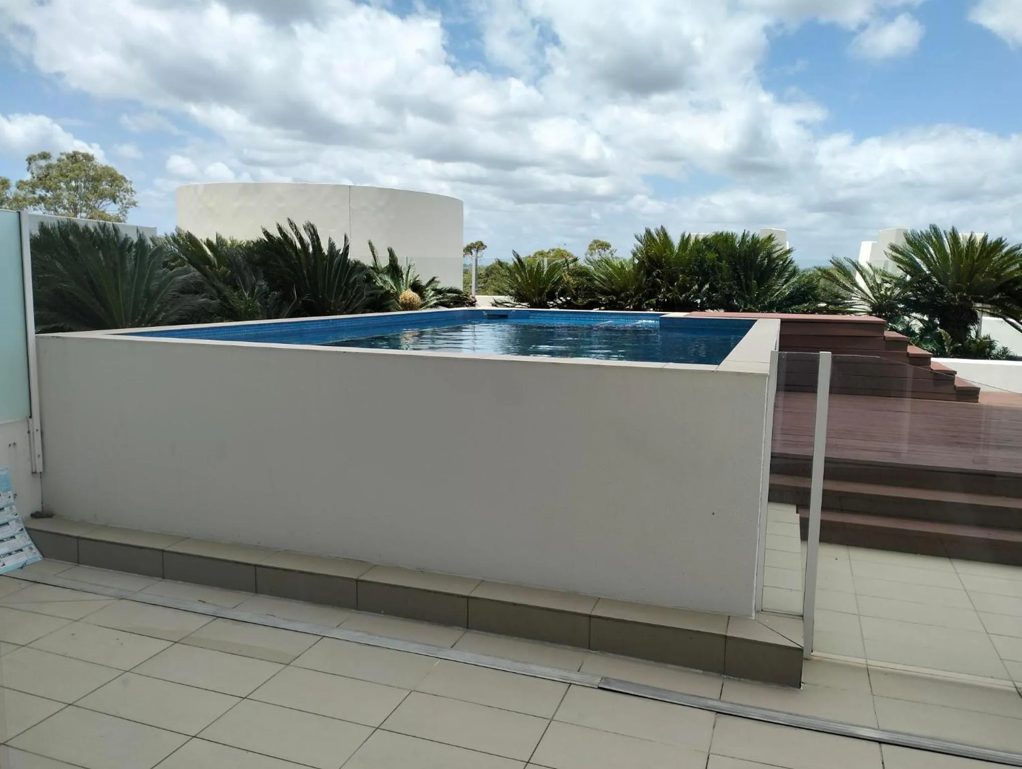 Pool view in Kirra Surf Apartments