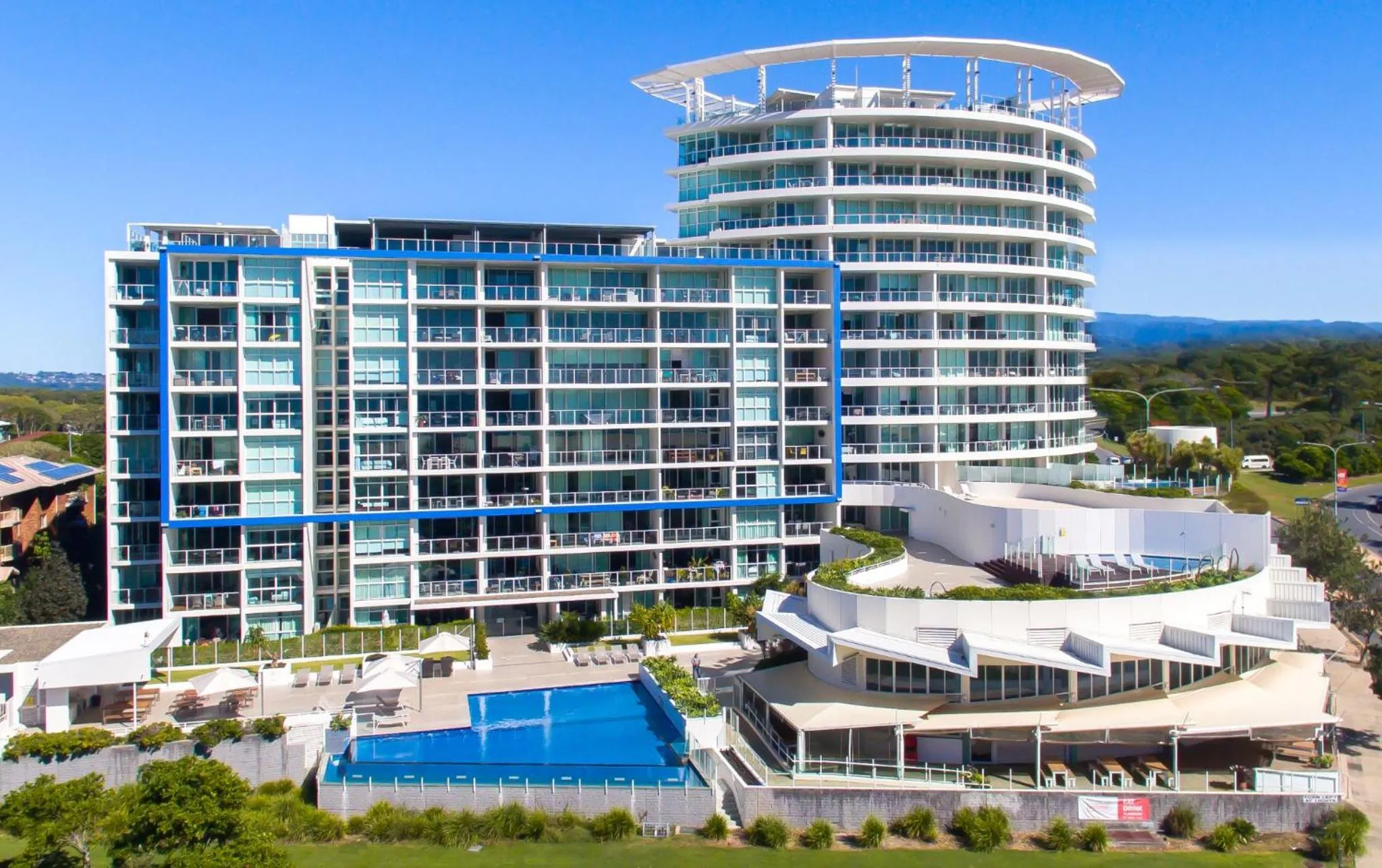 Property building in Kirra Surf Apartments