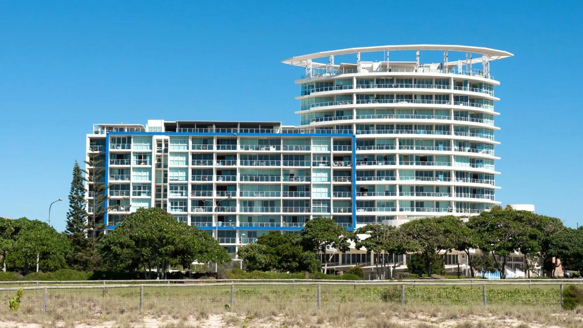 Property building in Kirra Surf Apartments
