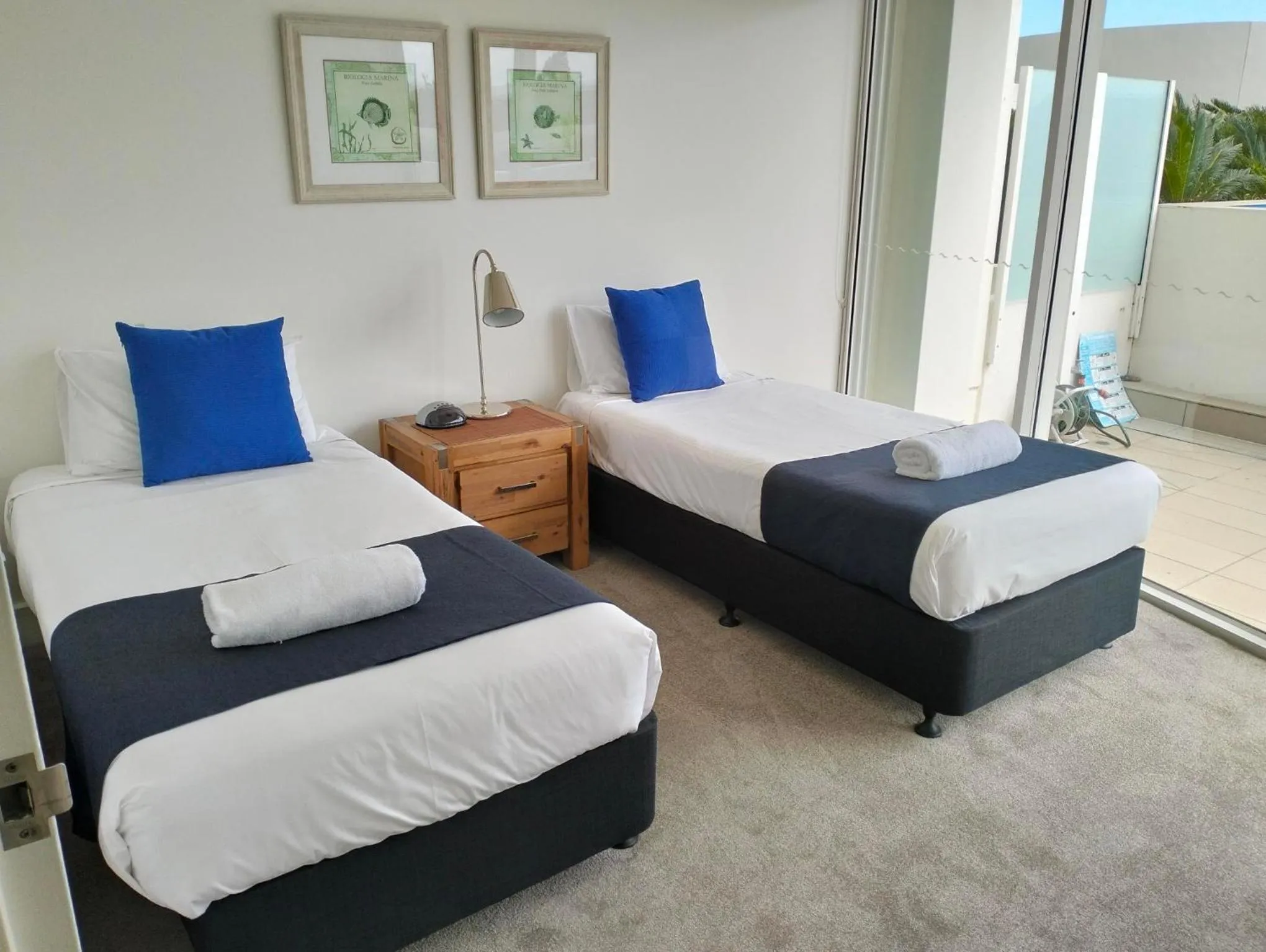 Bedroom, Bed in Kirra Surf Apartments
