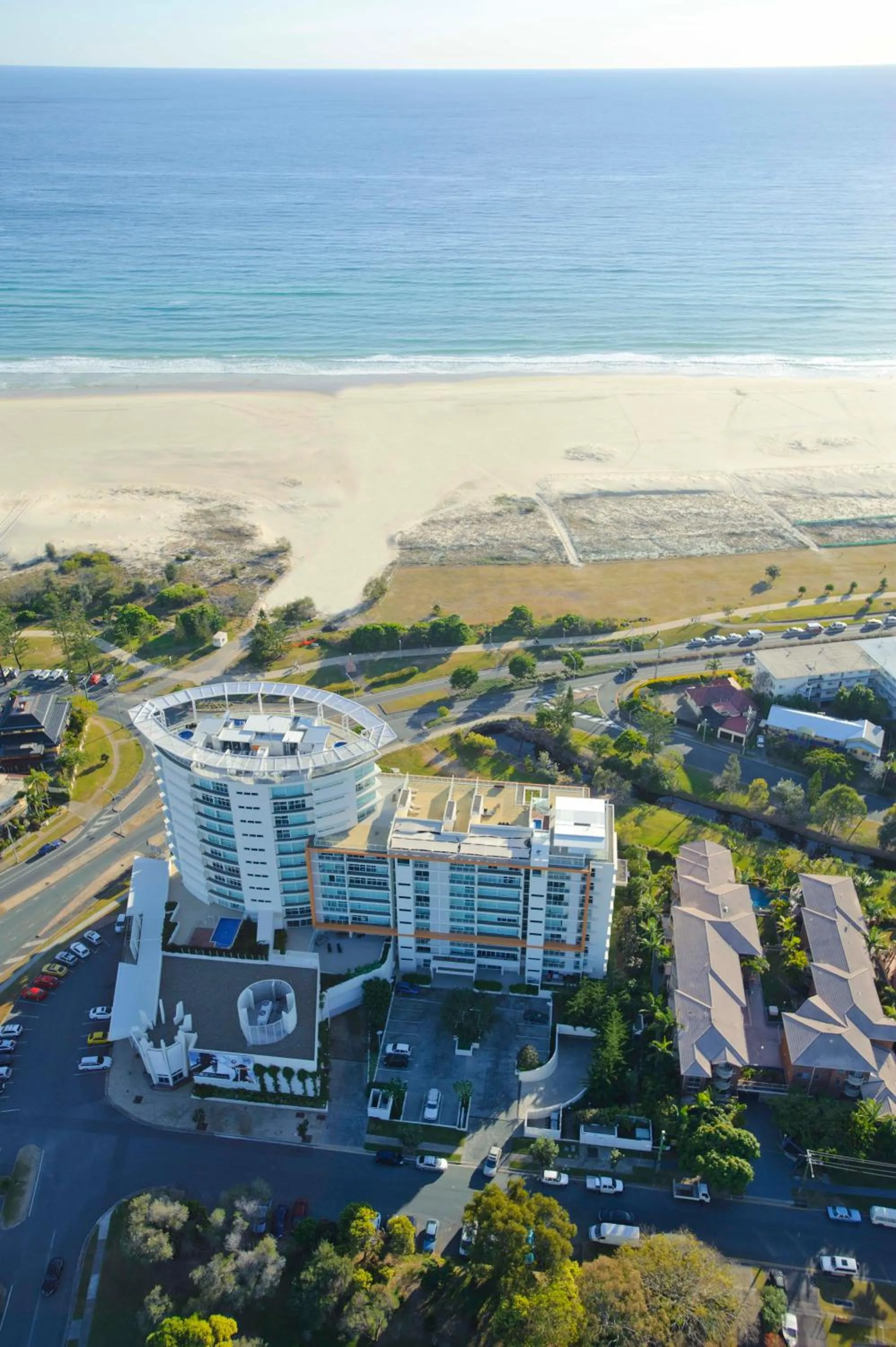 Property building in Kirra Surf Apartments
