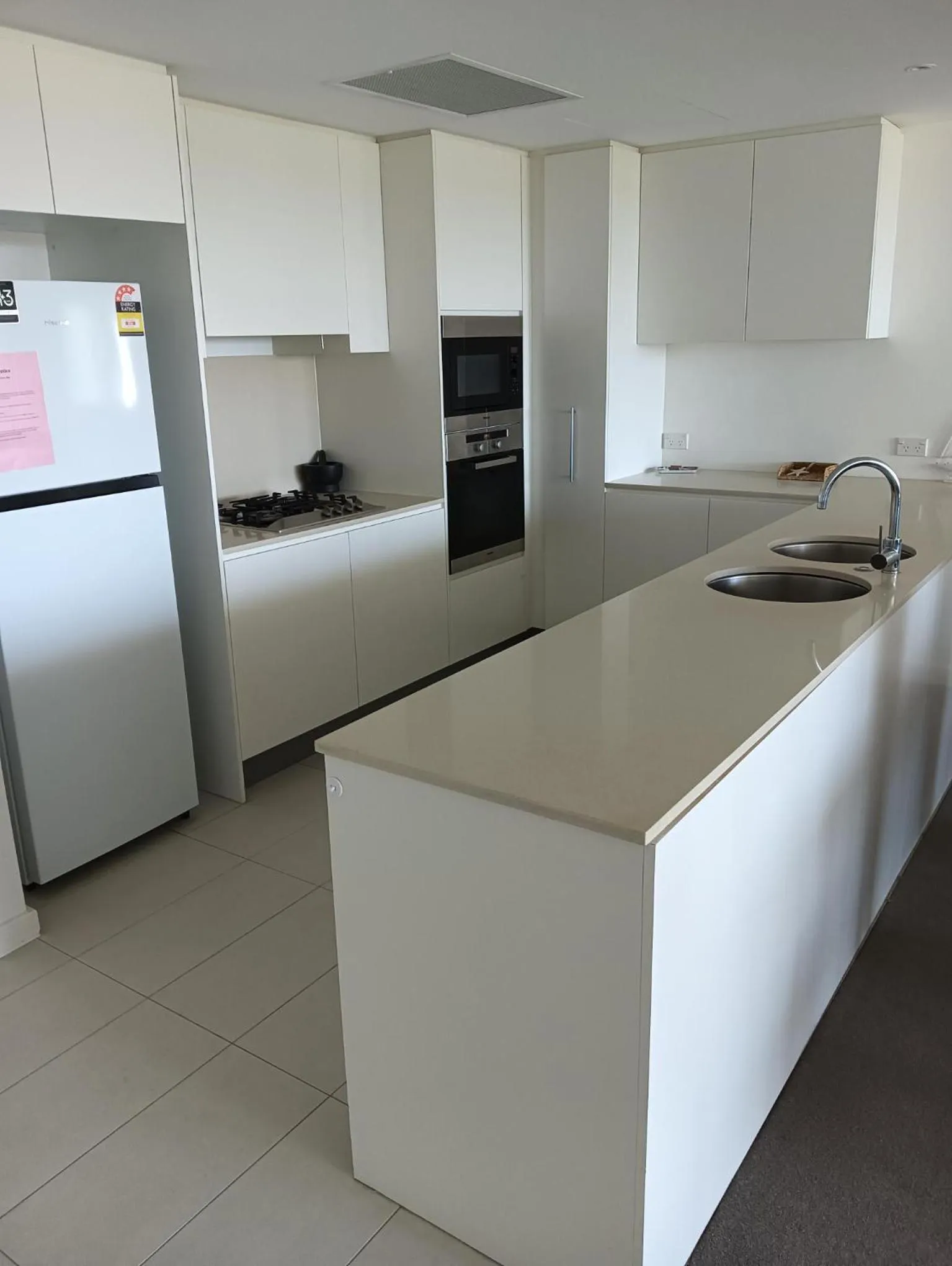 kitchen in Kirra Surf Apartments