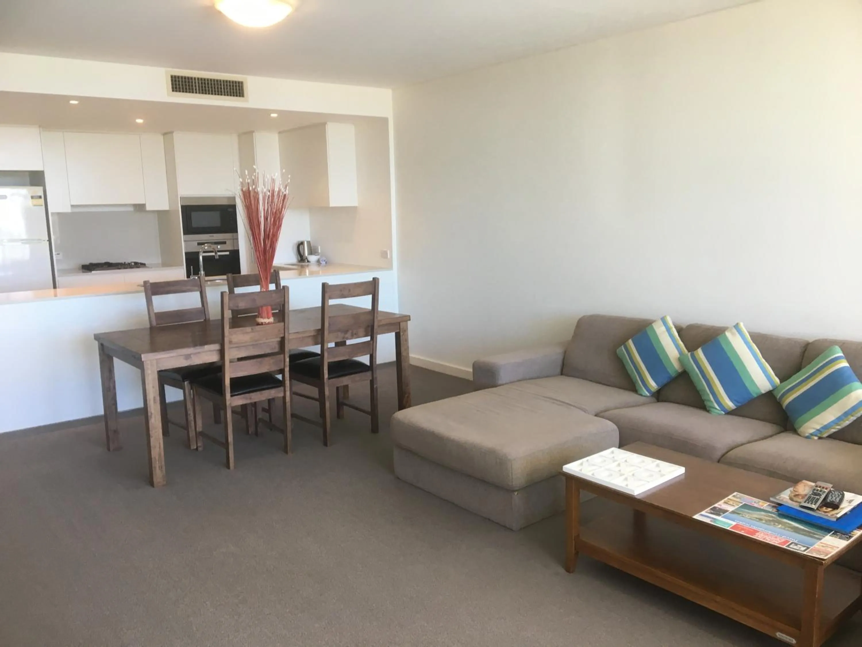Kitchen or kitchenette in Kirra Surf Apartments