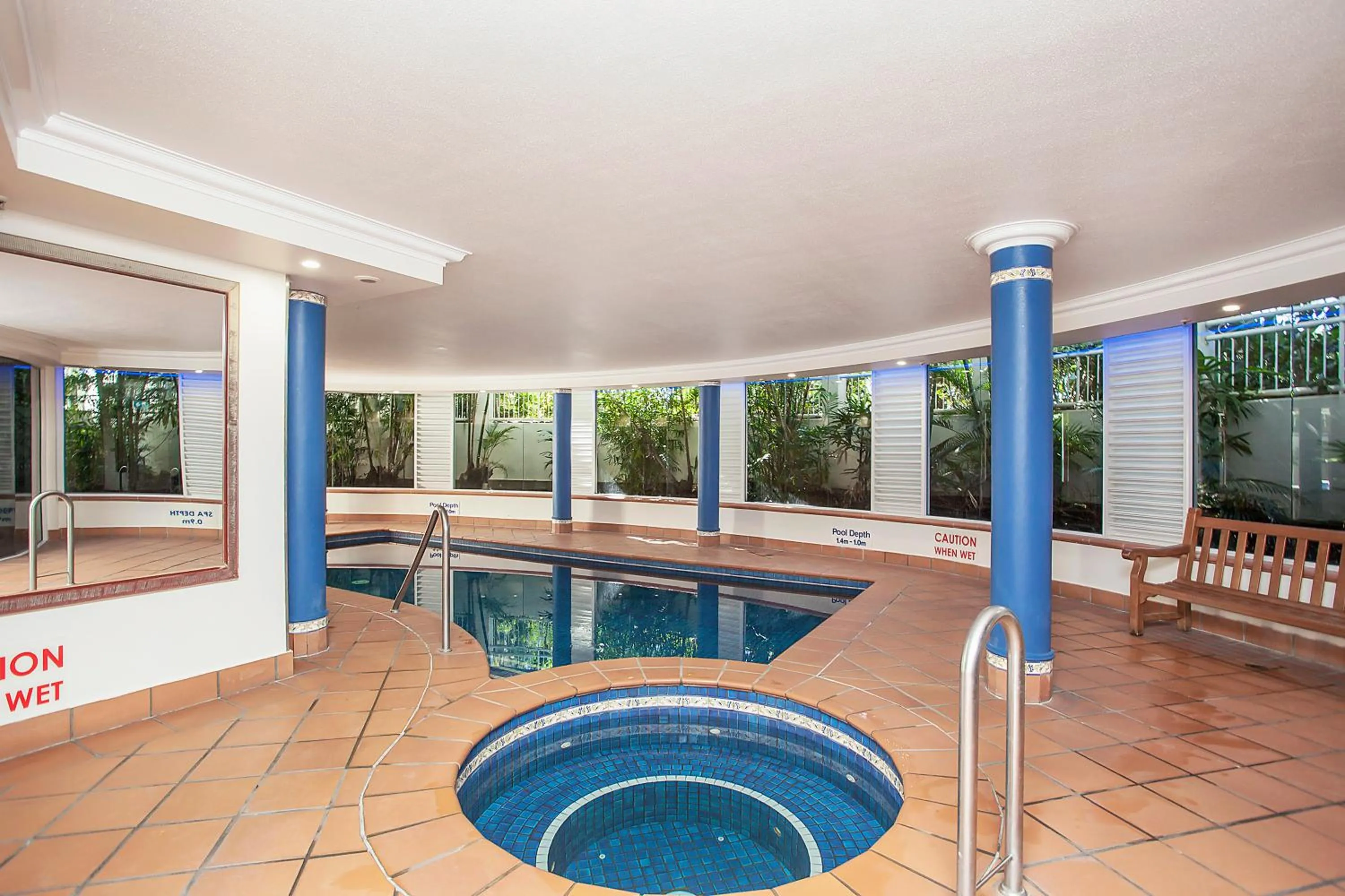 Swimming pool in ULTIQA Burleigh Mediterranean Resort