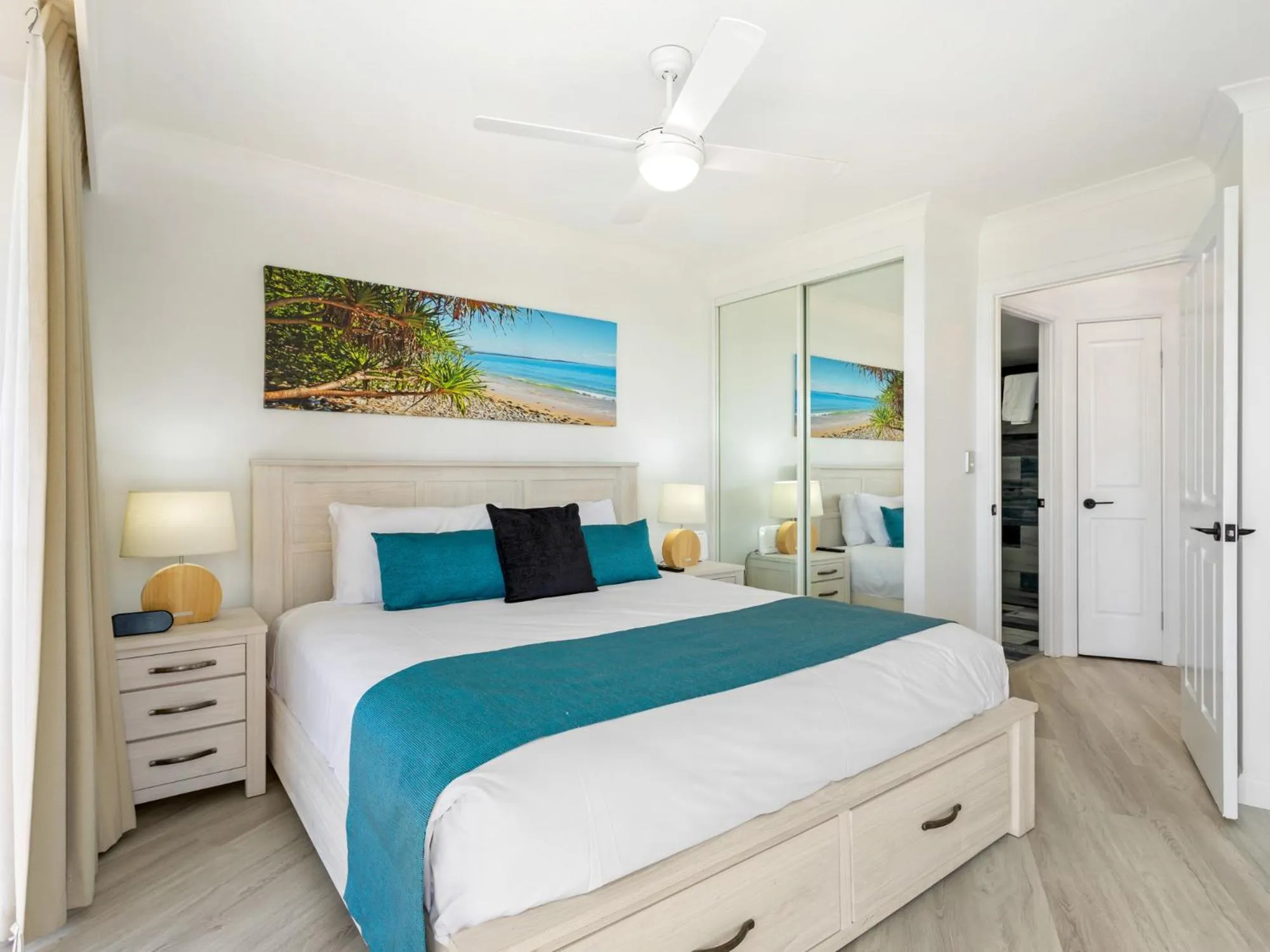 Bedroom, Bed in ULTIQA Burleigh Mediterranean Resort