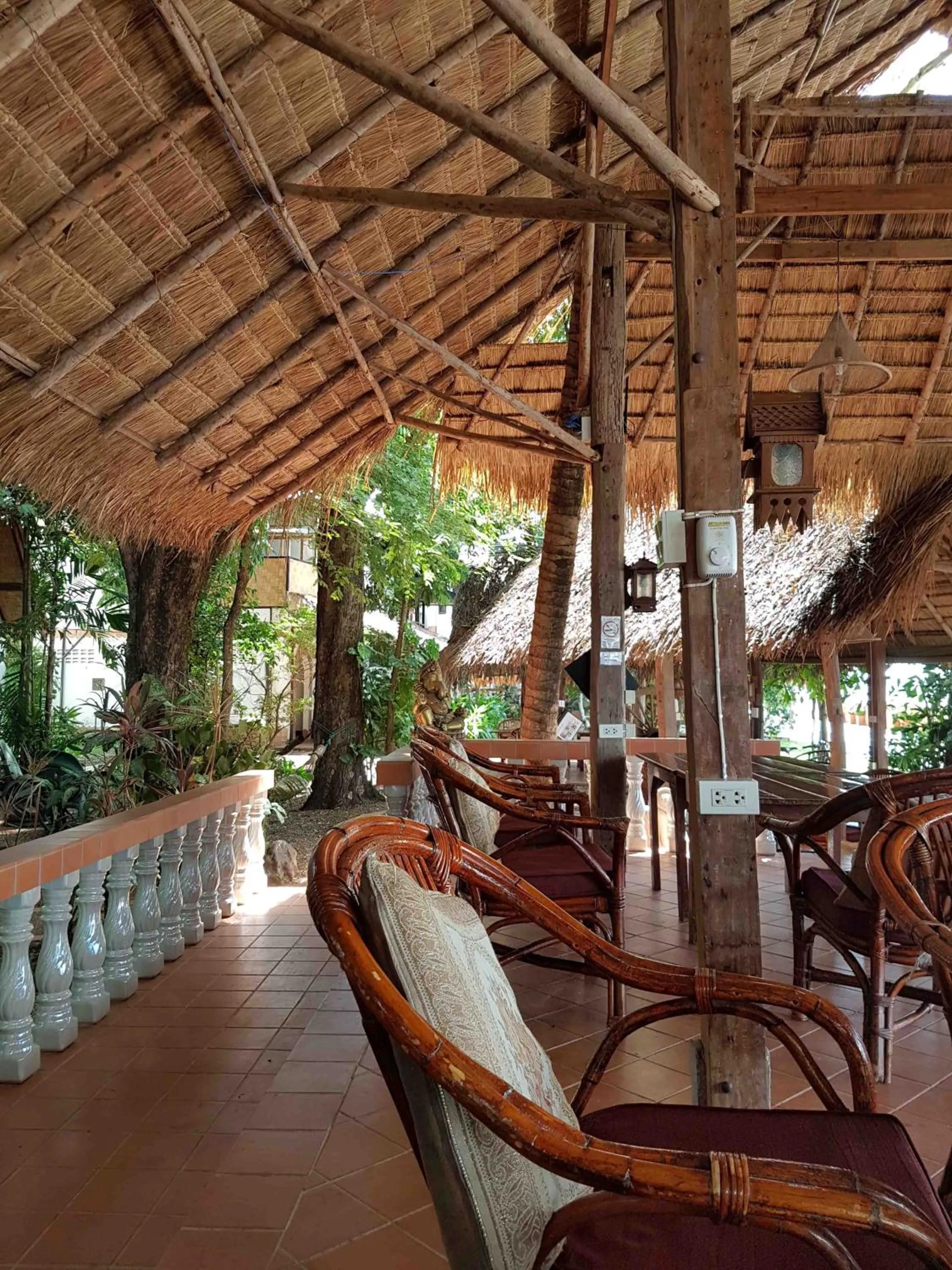 Patio in Mut Mee Garden Guest House