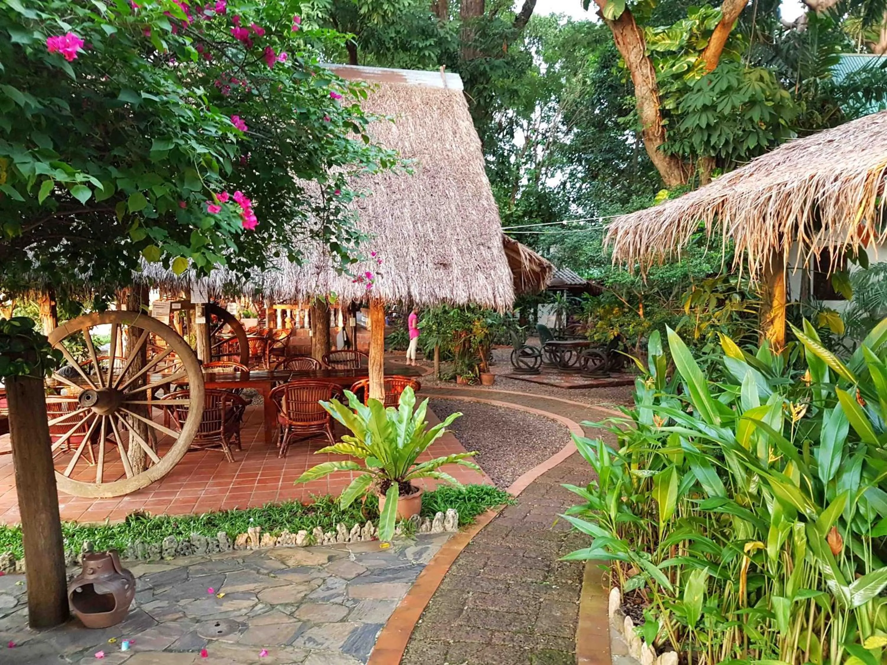 Patio in Mut Mee Garden Guest House
