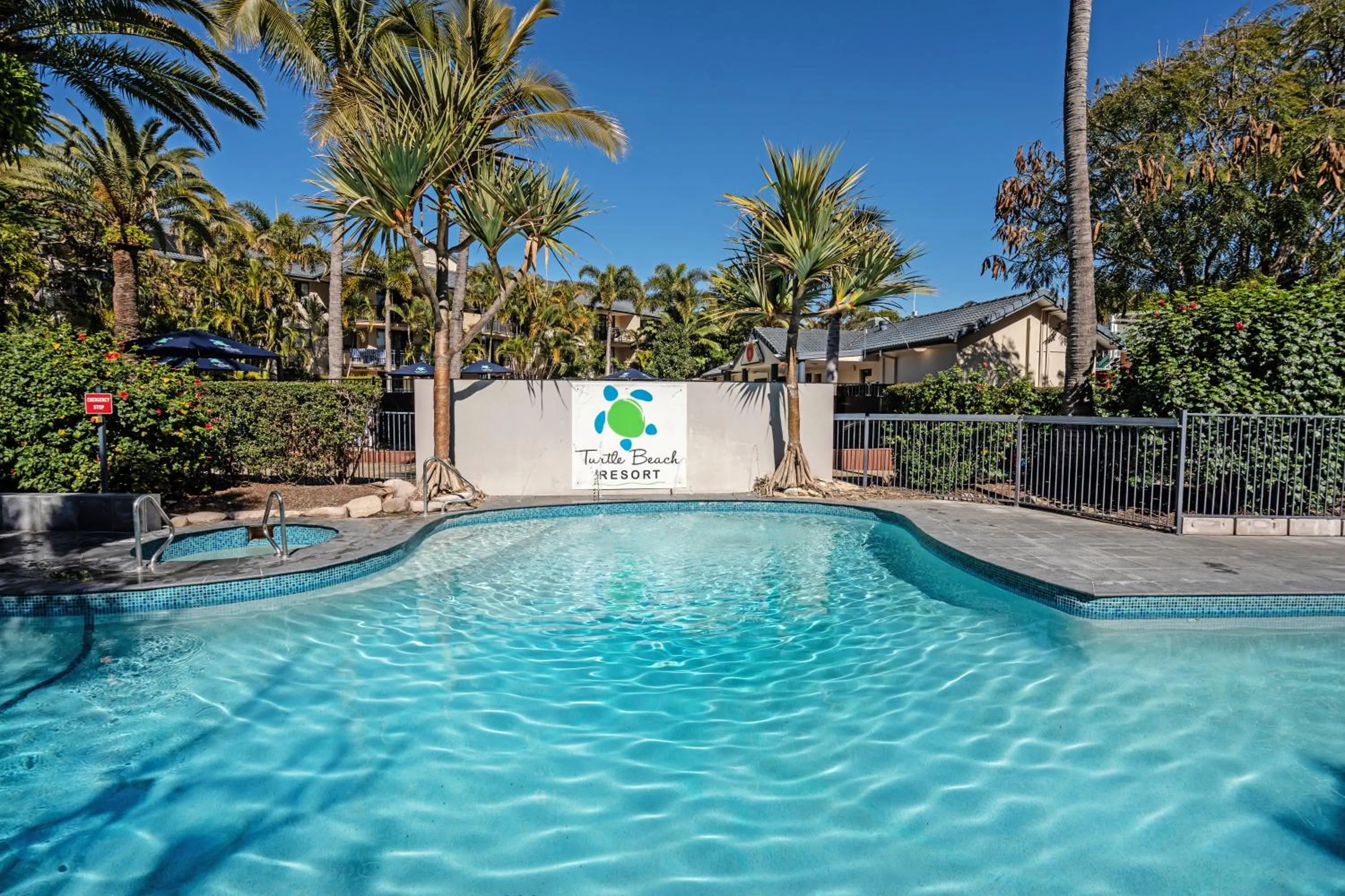Swimming pool in Turtle Beach Resort