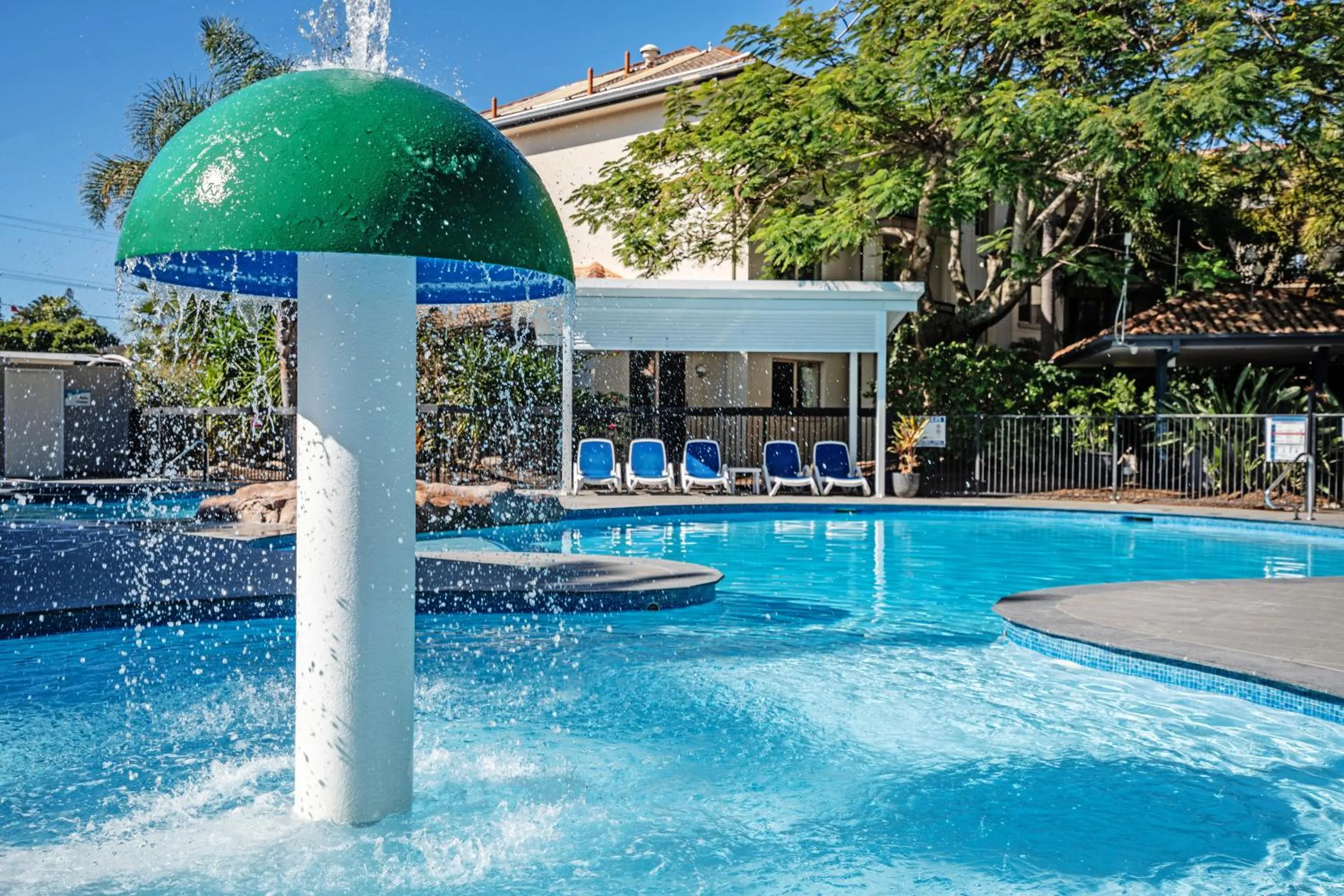 Swimming pool in Turtle Beach Resort