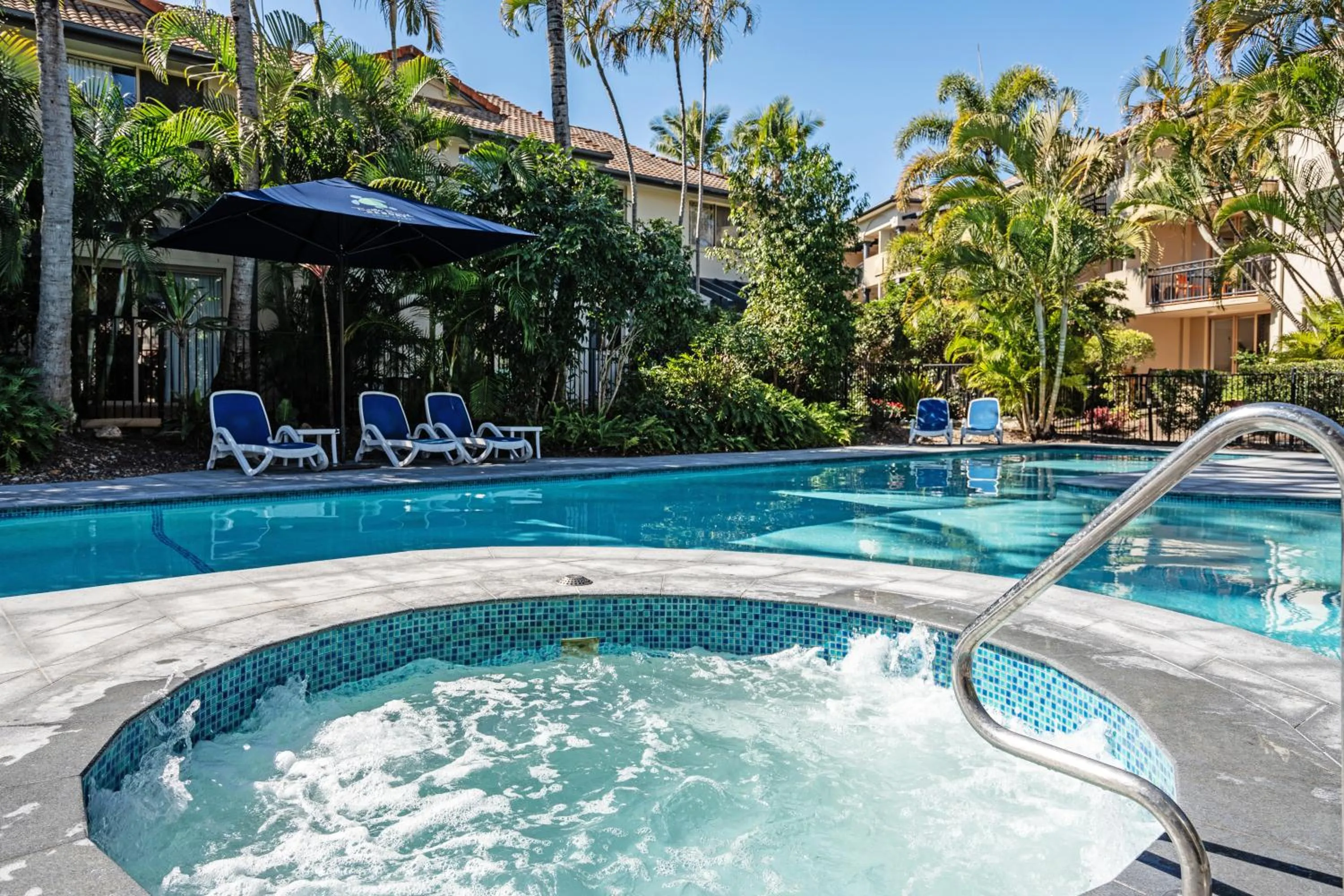 Swimming pool in Turtle Beach Resort