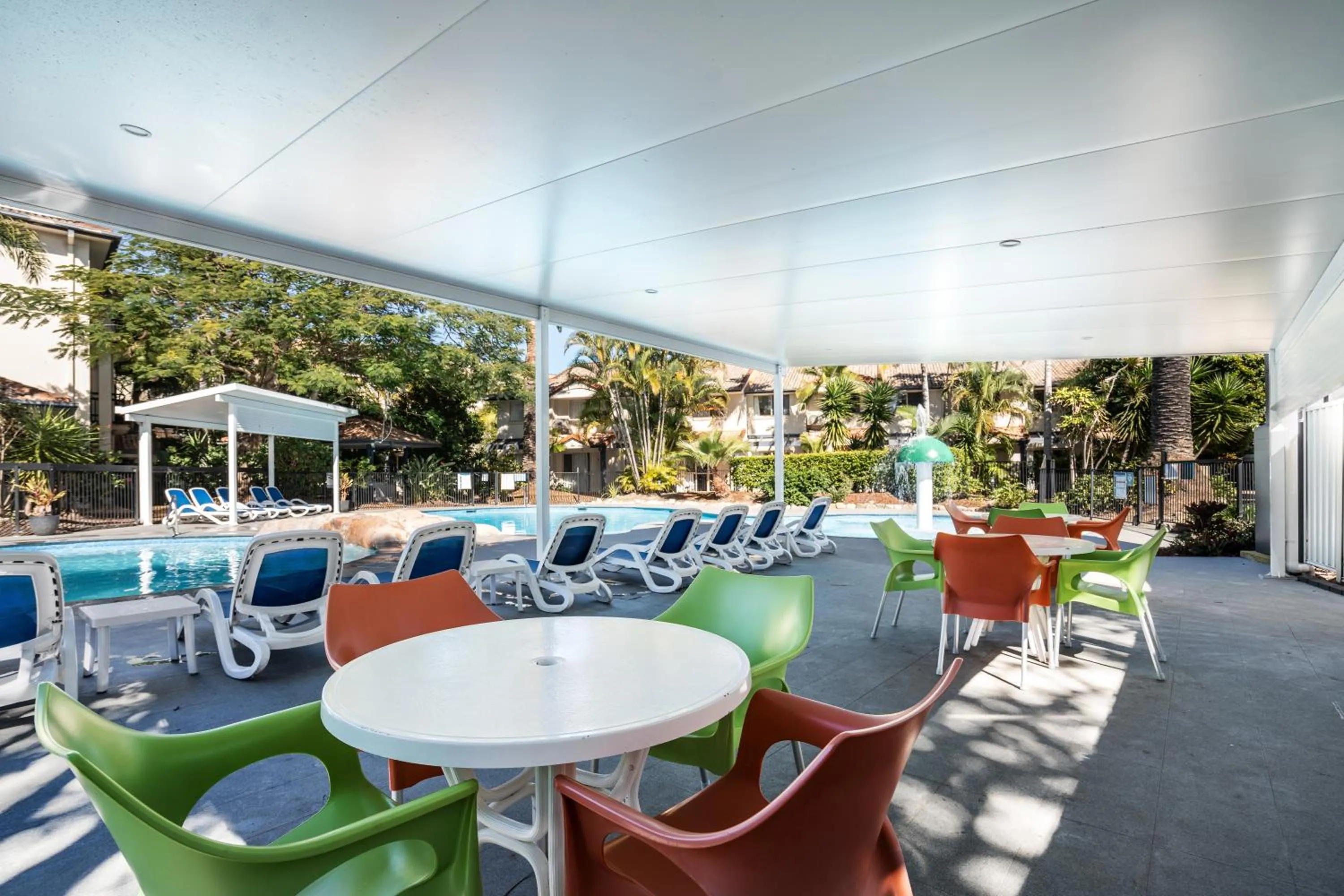 Swimming pool in Turtle Beach Resort