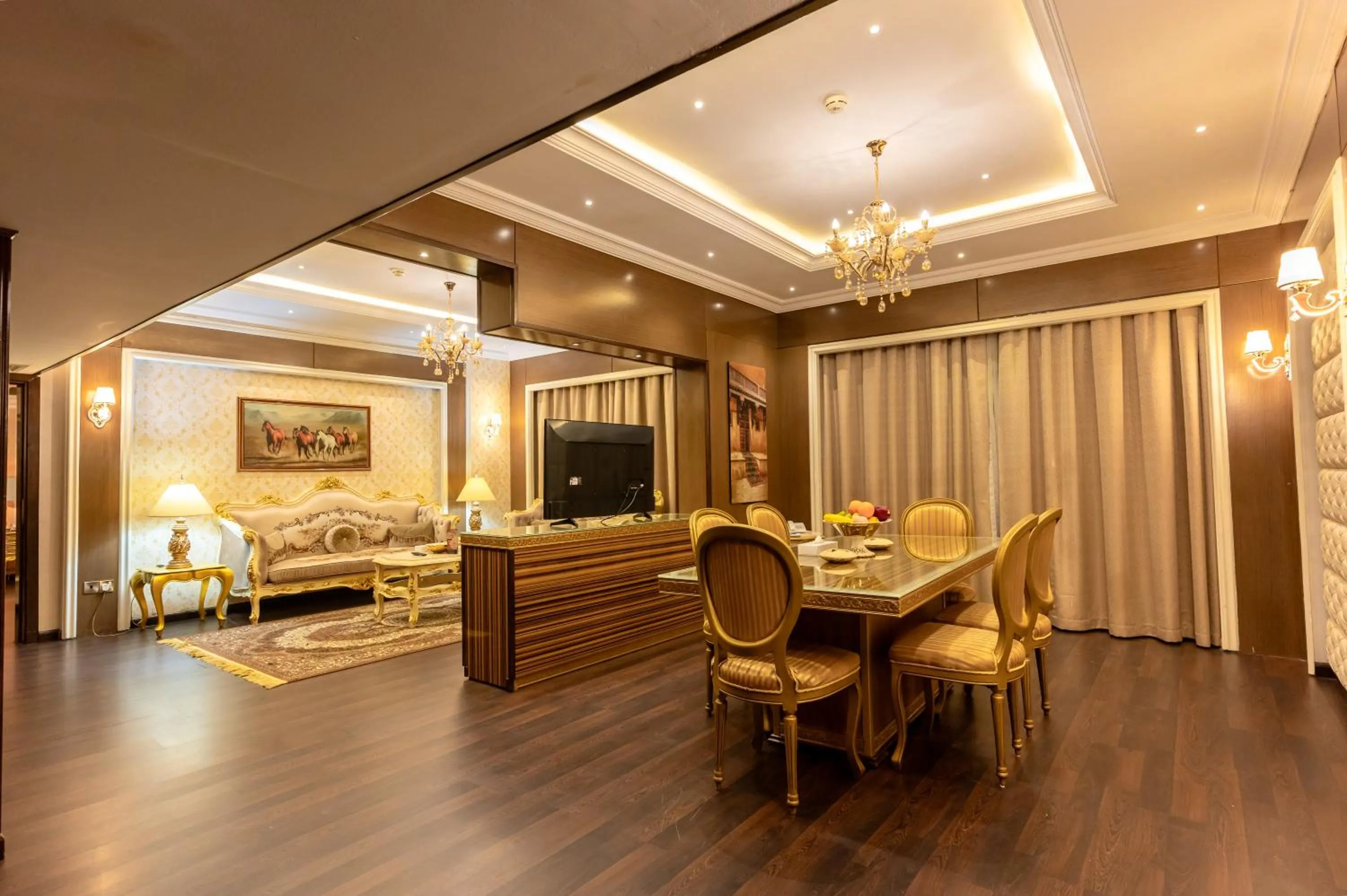 Living room in Ras Al Khaimah Hotel