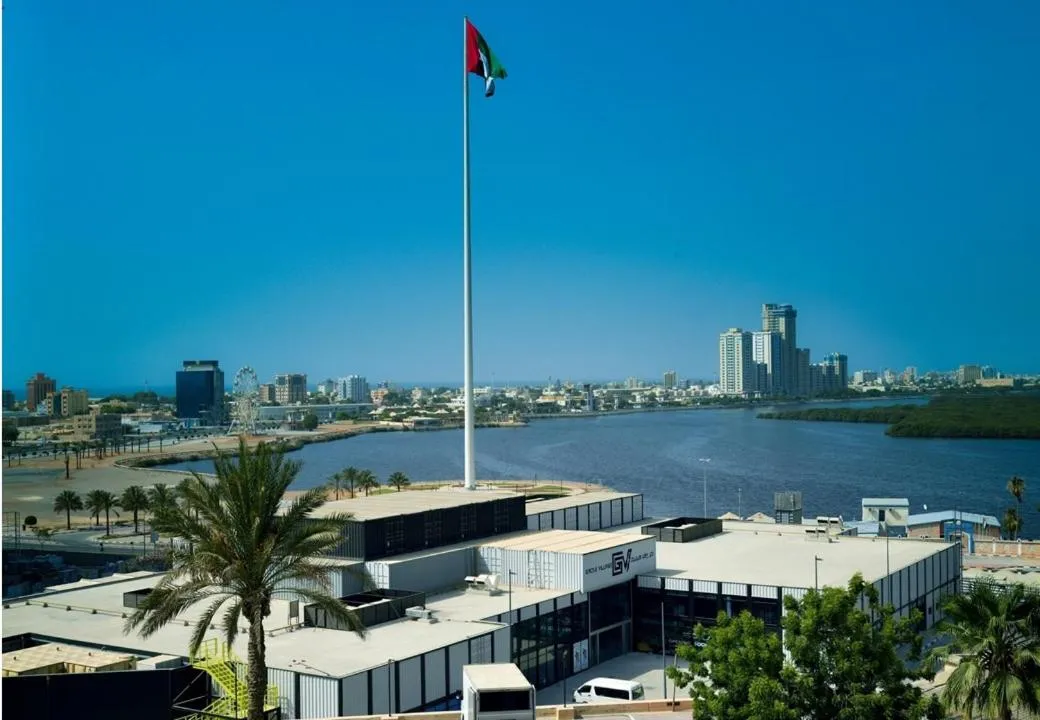 Lake view in Ras Al Khaimah Hotel