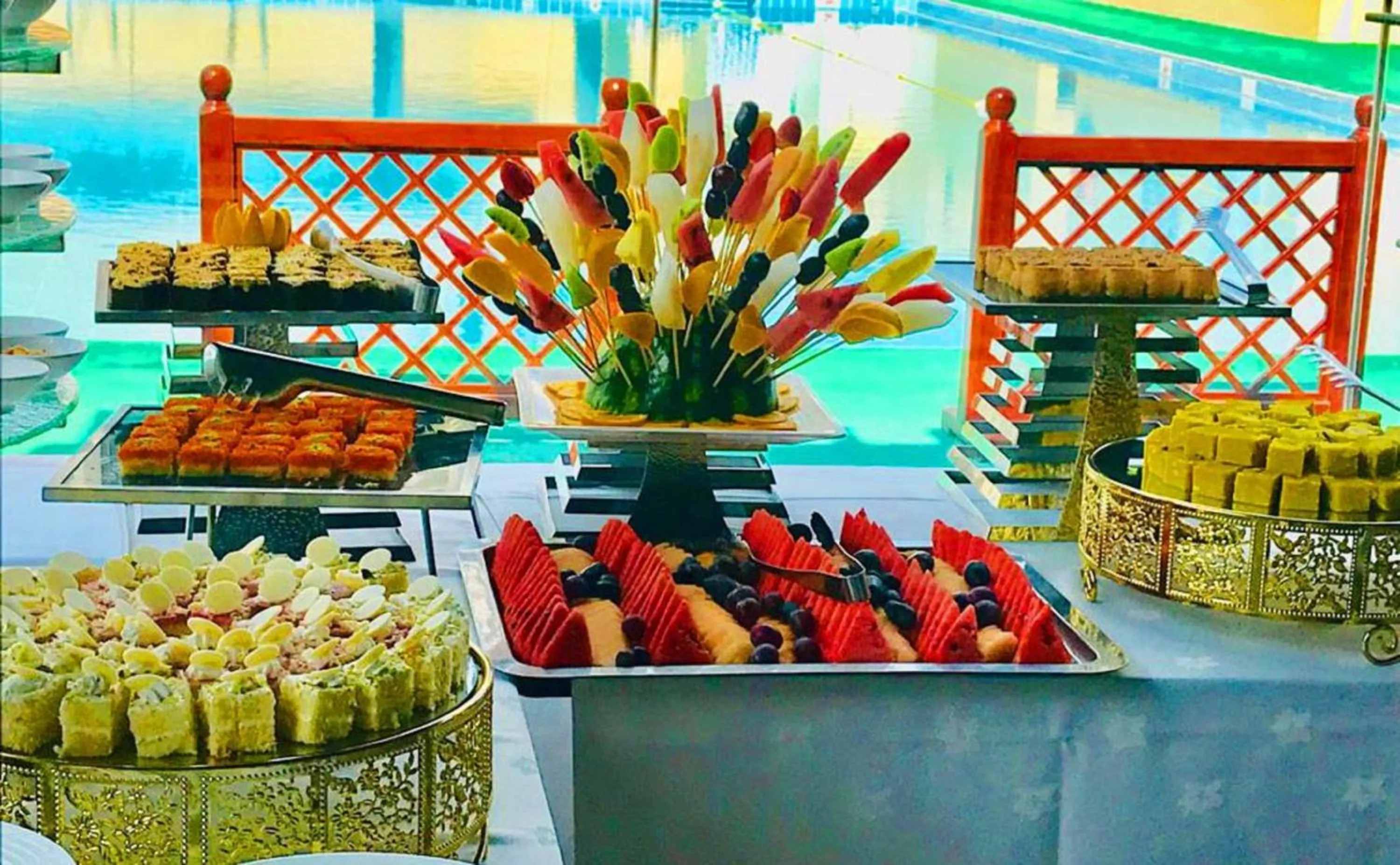Buffet breakfast in Ras Al Khaimah Hotel