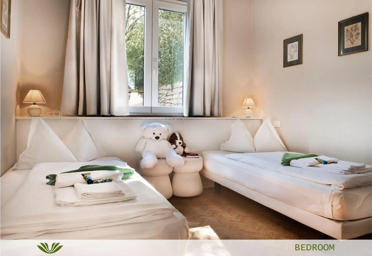 Bedroom, Bed in Dependence del Parco