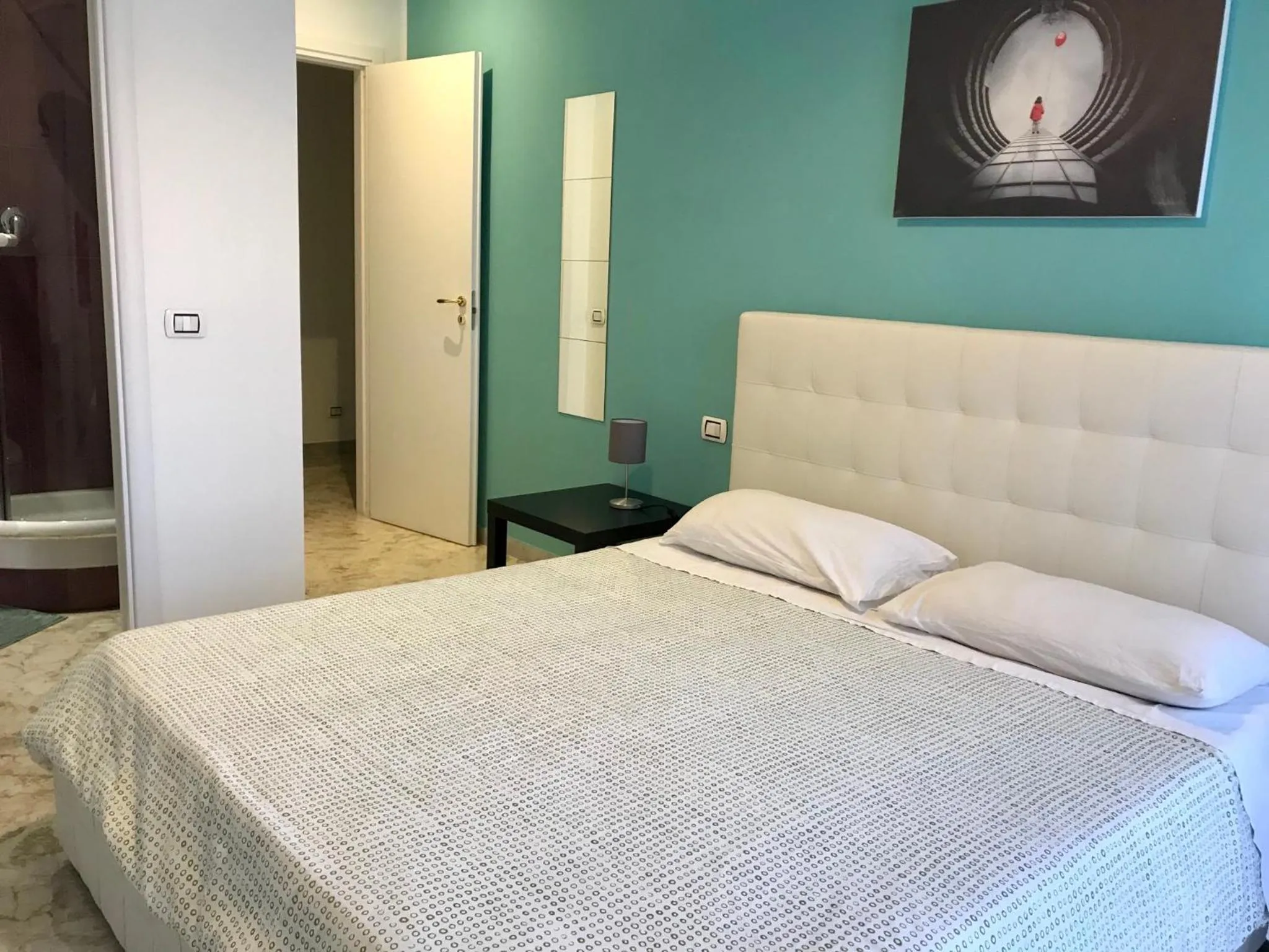 Bed in ROOM 110 BARI -guesthouse-