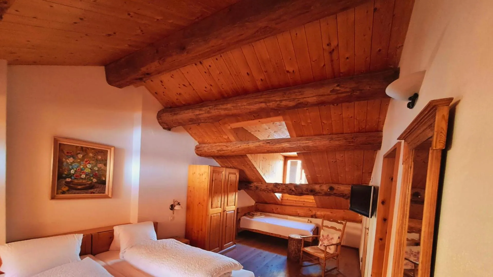 Bedroom, Bed in Gasthaus & Hotel Berninahaus