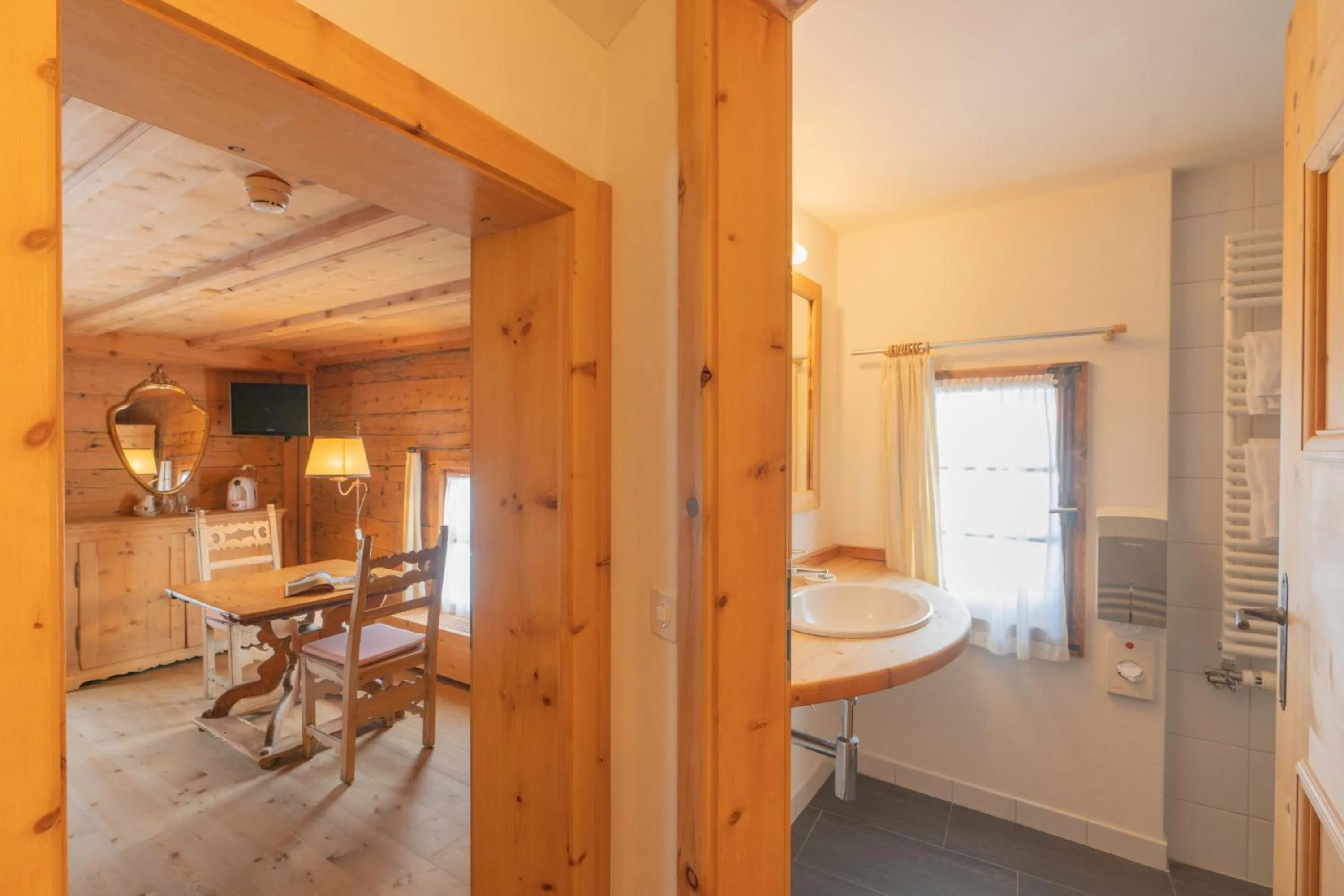 Bathroom in Gasthaus & Hotel Berninahaus