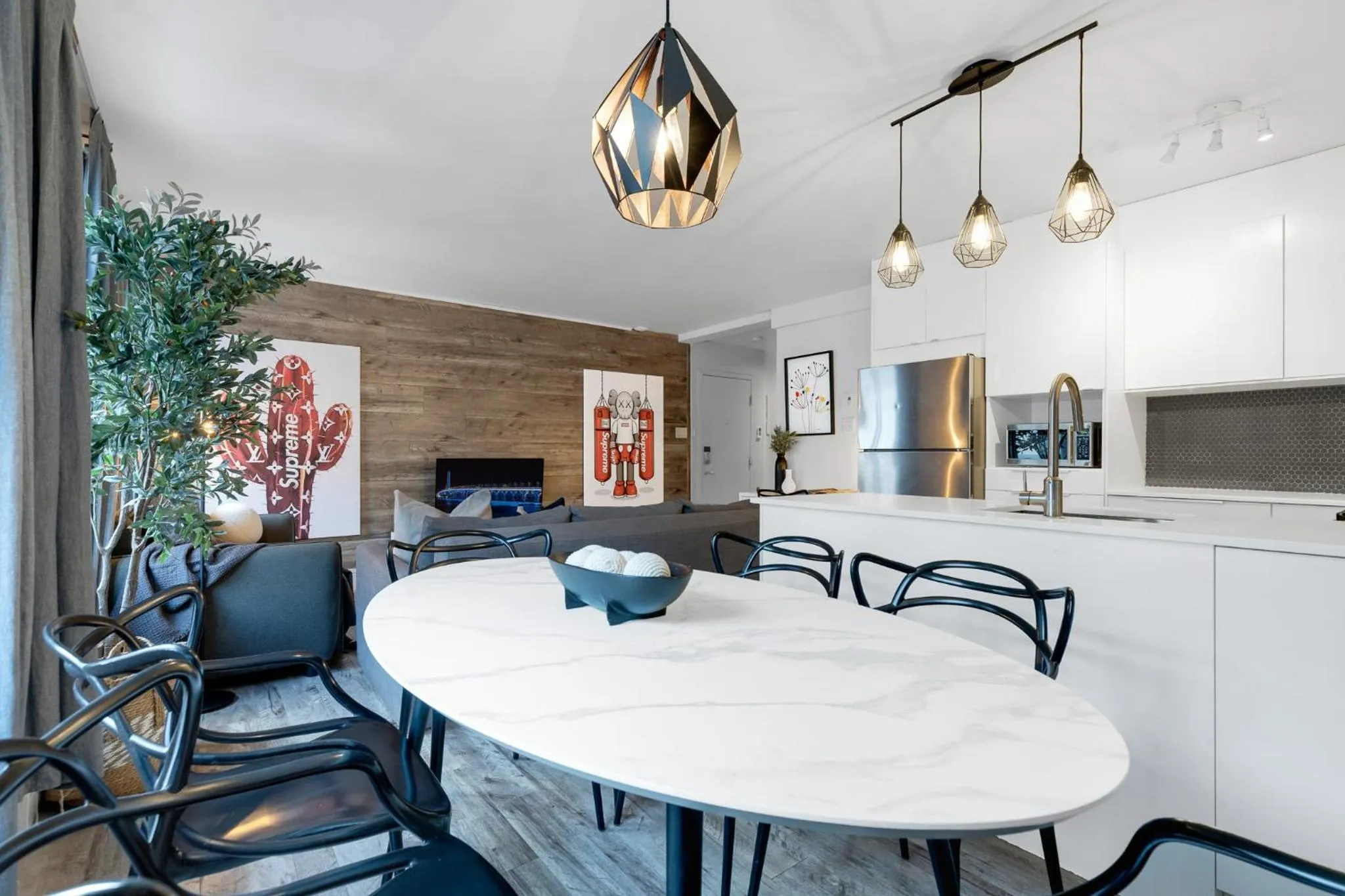 Kitchen or kitchenette in LiV MTL Urban