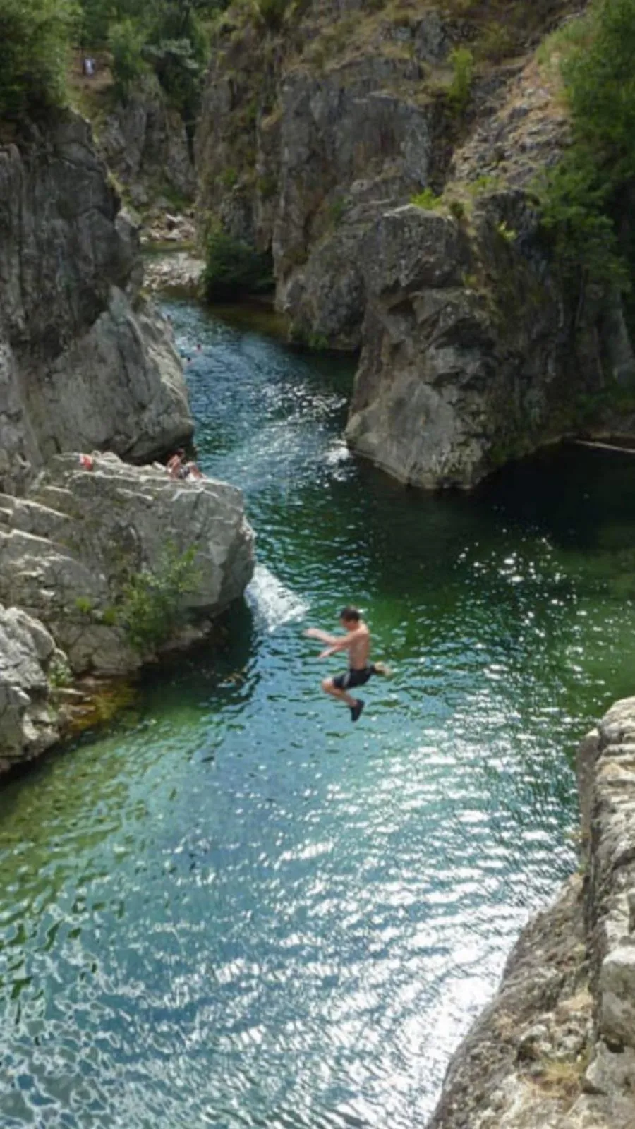 Natural landscape in La Bastide de Sanilhac