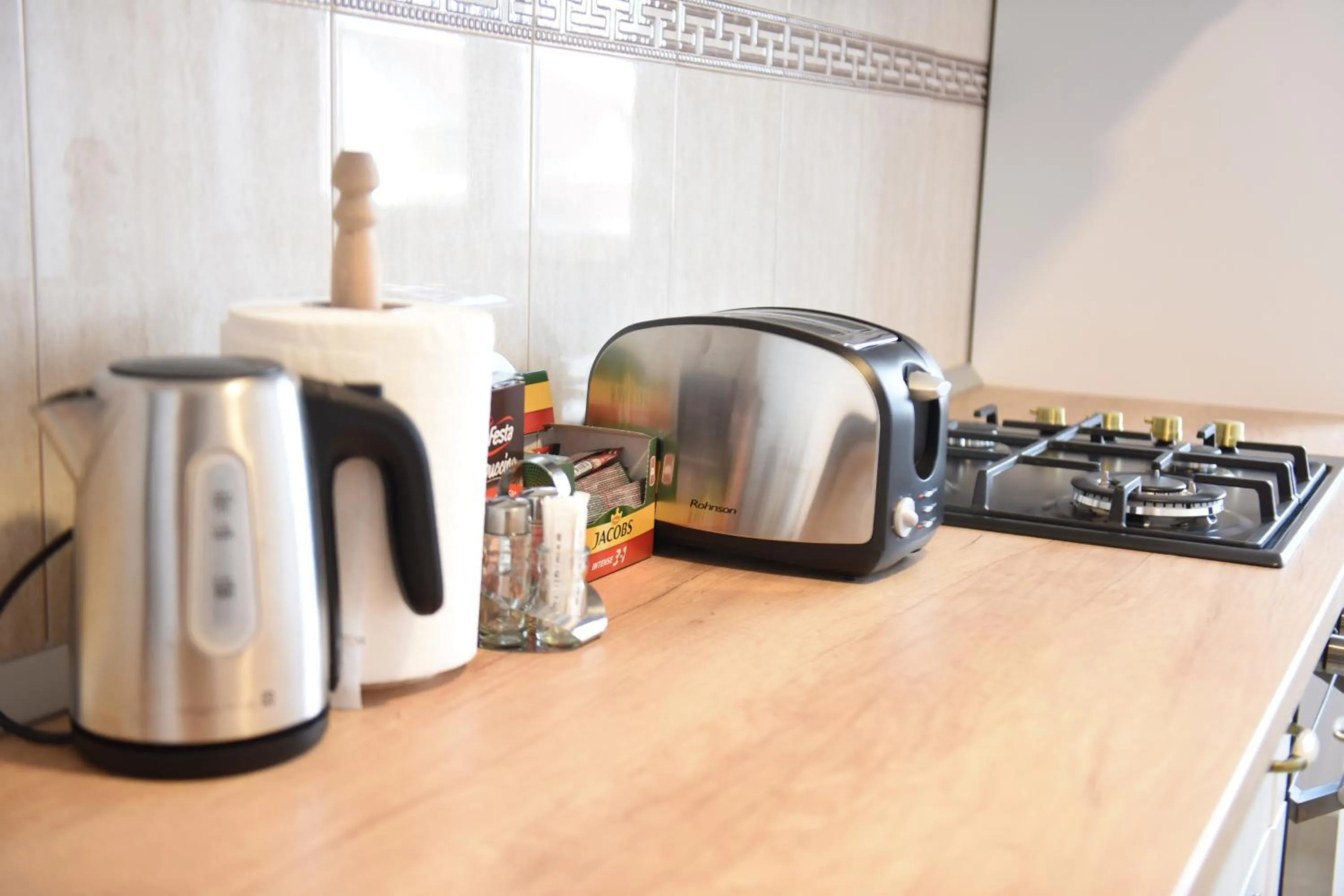 Kitchen or kitchenette in Best Apartment Suceava