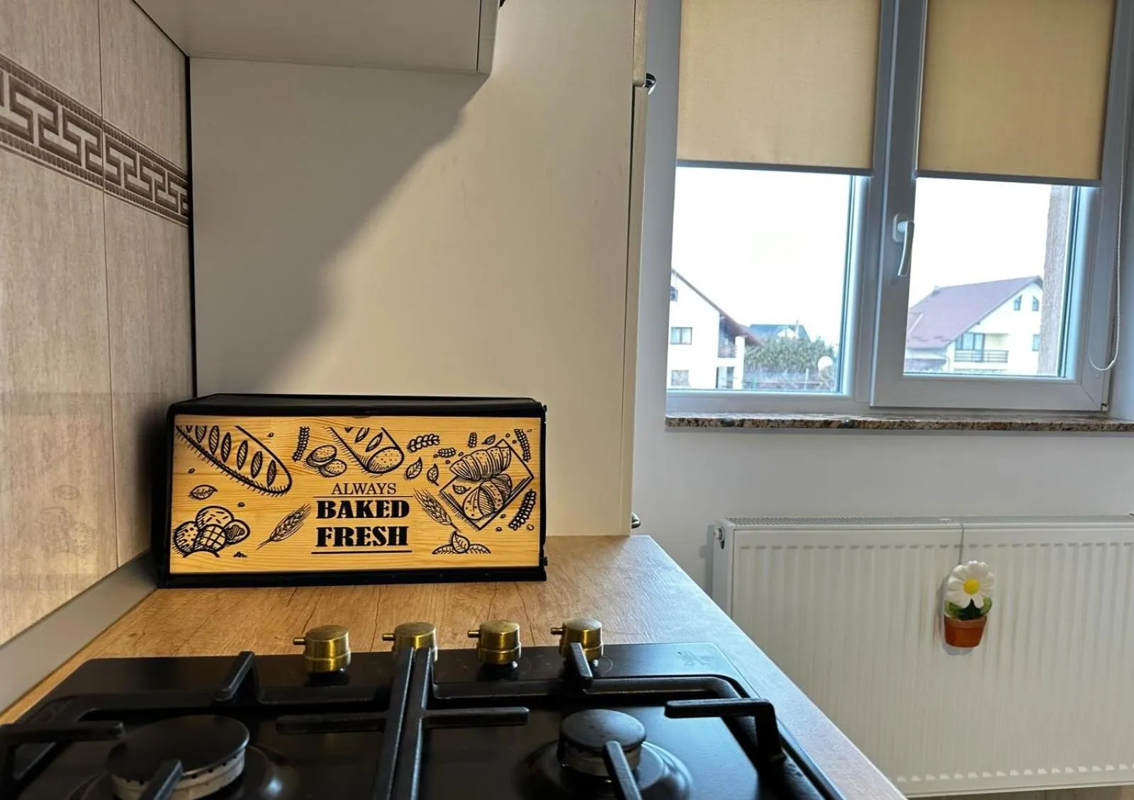 kitchen in Best Apartment Suceava