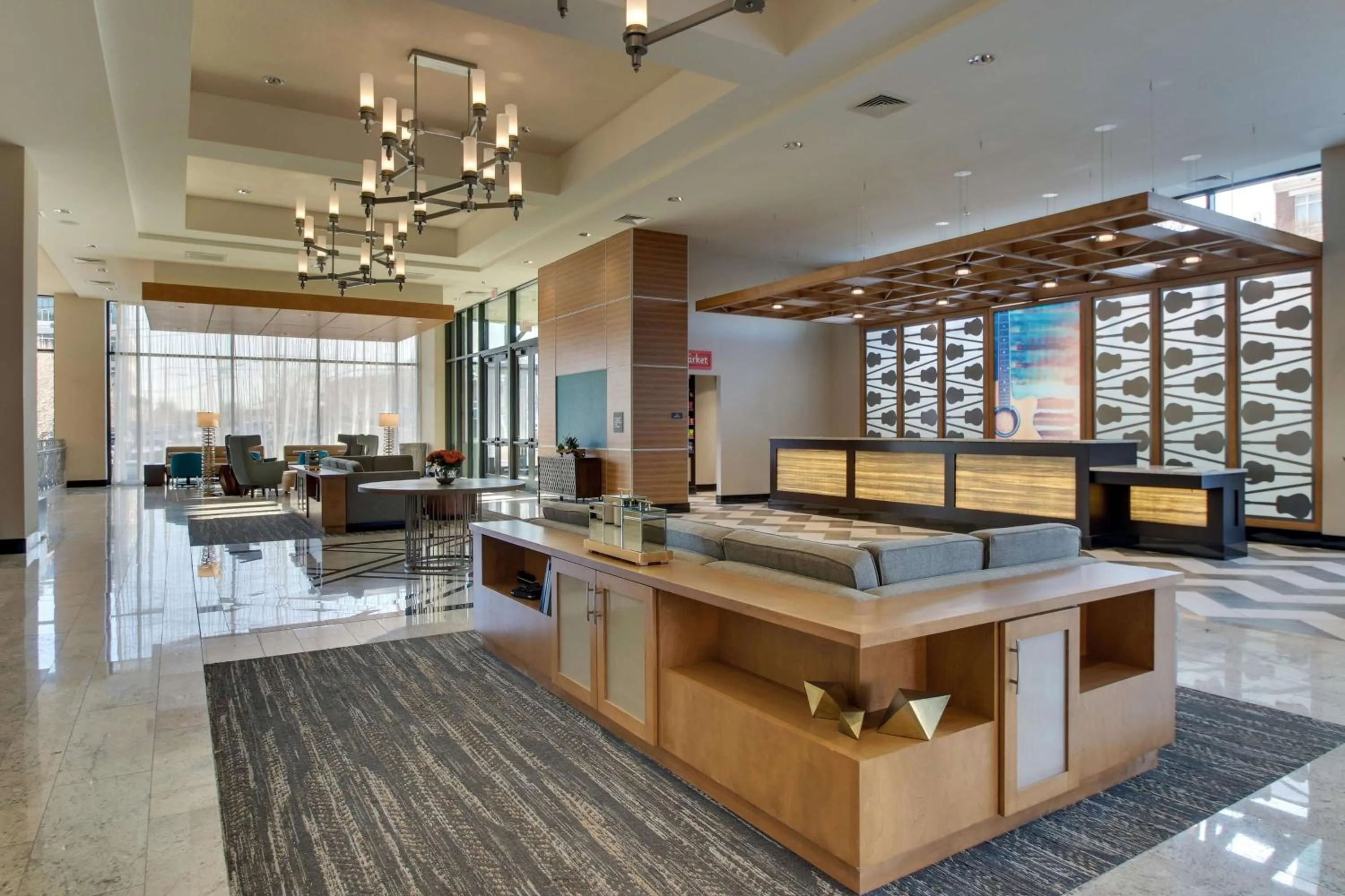 Lobby or reception in Drury Plaza Hotel Nashville Downtown