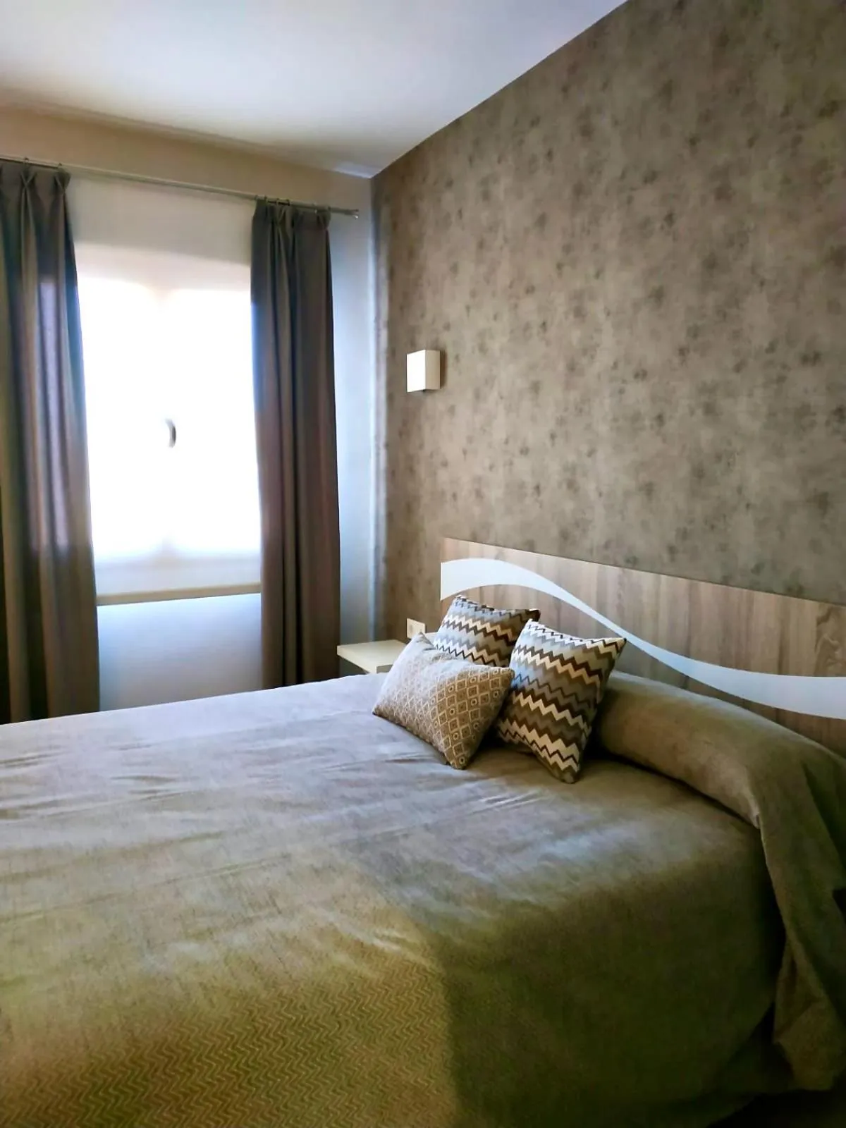 Bed in Hotel Los Conejos