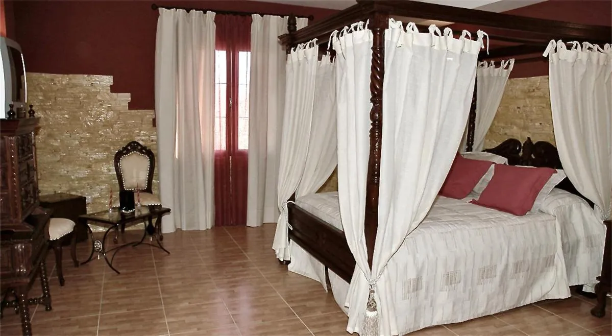 Bed in Hotel Los Conejos