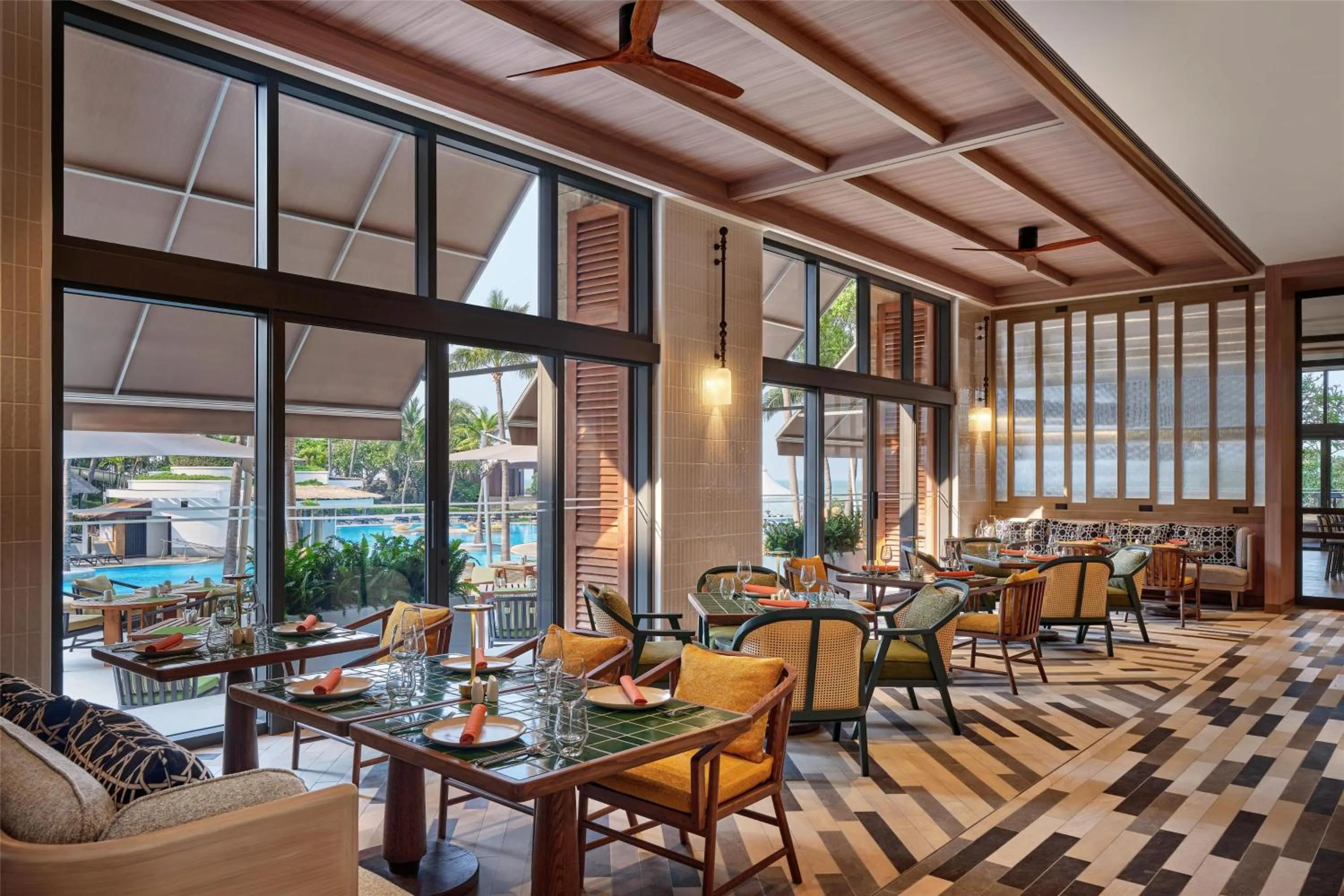 Restaurant/places to eat in Hilton Hua Hin Resort & Spa