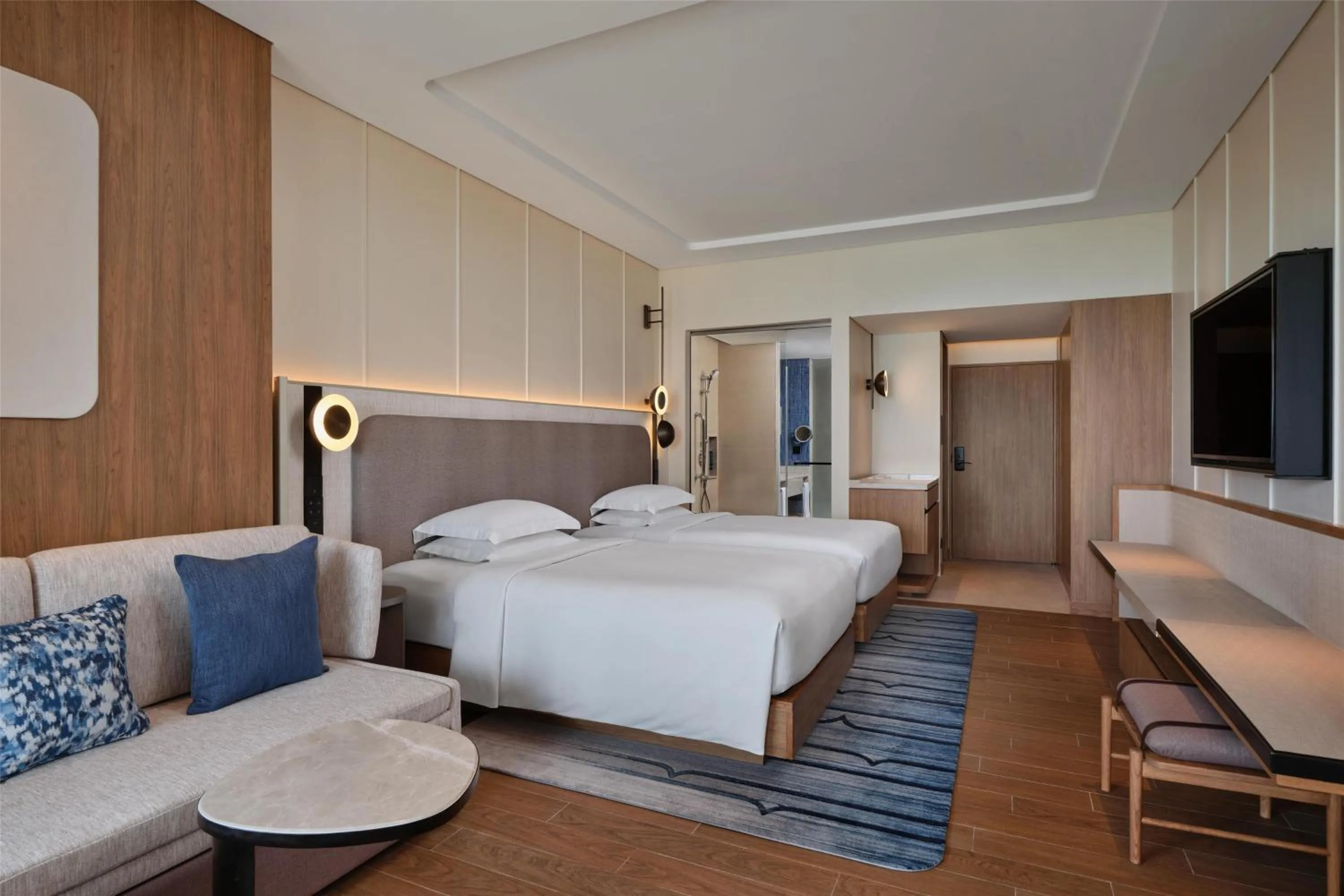 Bed in Hilton Hua Hin Resort & Spa