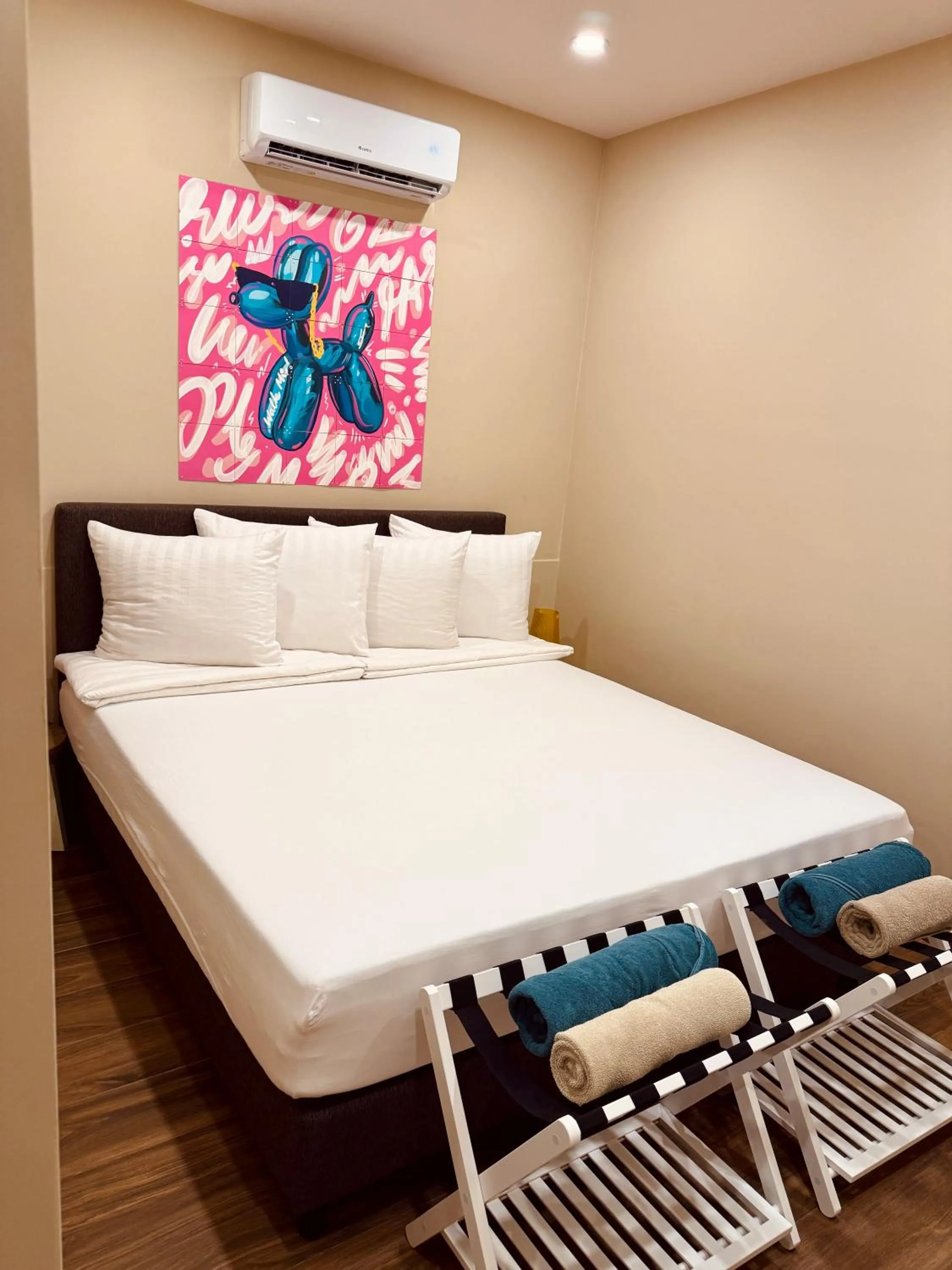 Bed in Villa Amalie & Villa Curiel