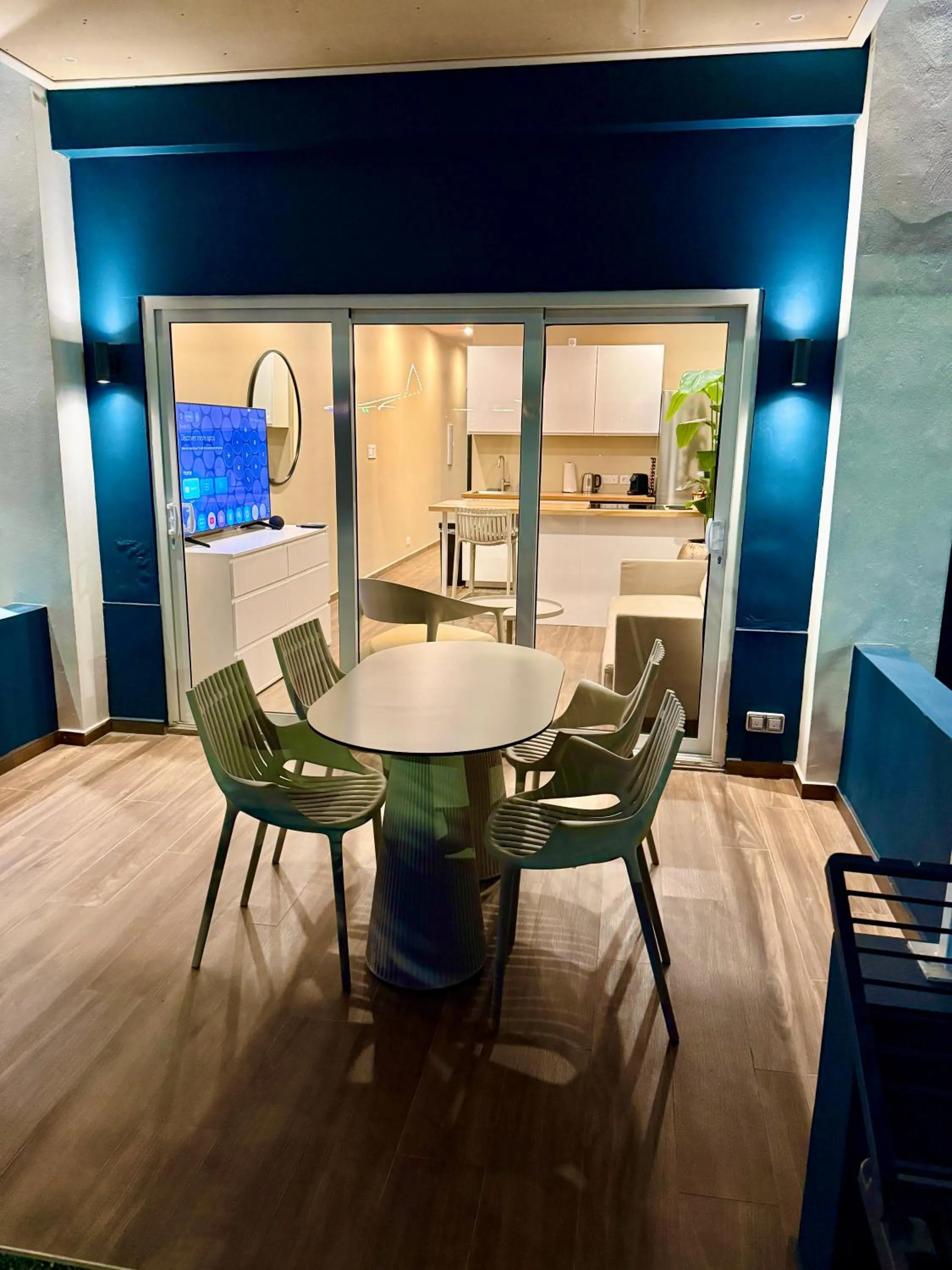 Balcony/Terrace in Villa Amalie & Villa Curiel