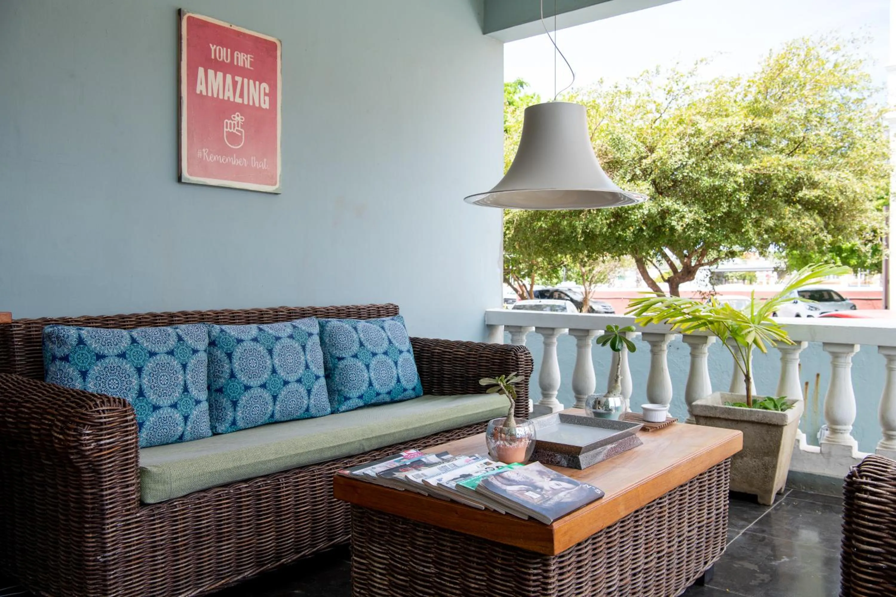 Patio in Villa Amalie & Villa Curiel