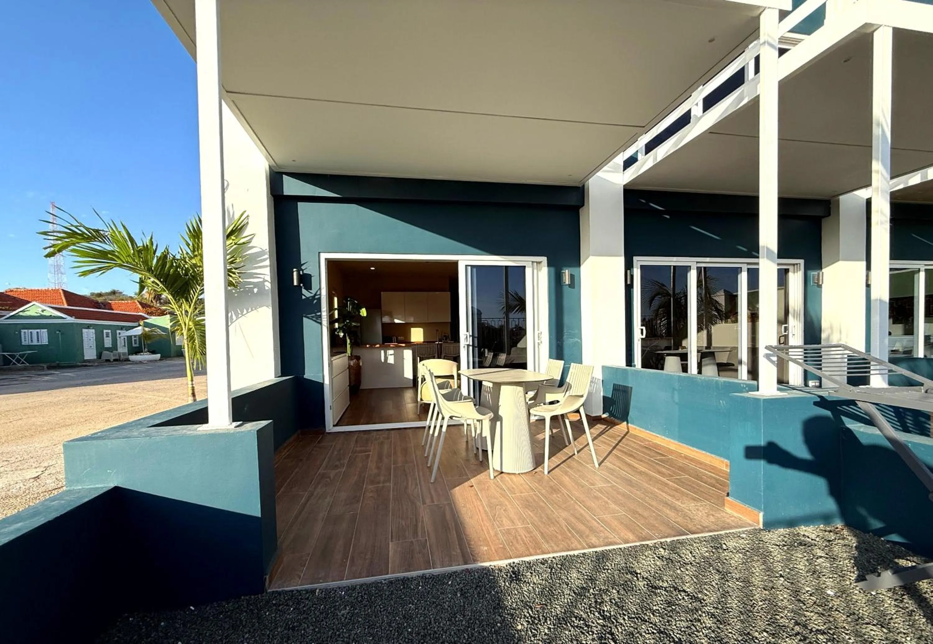 Patio in Villa Amalie & Villa Curiel