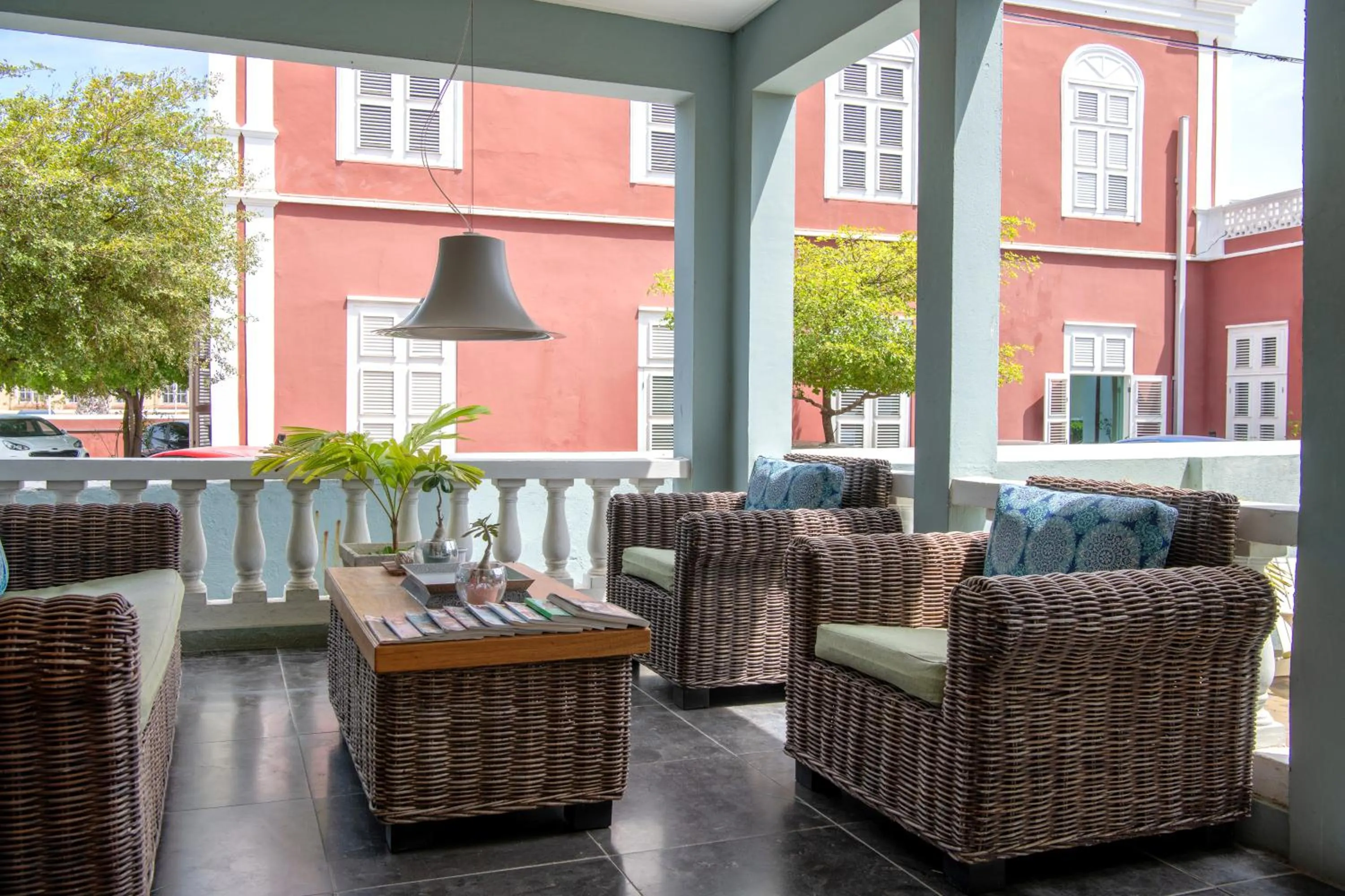 Patio in Villa Amalie & Villa Curiel