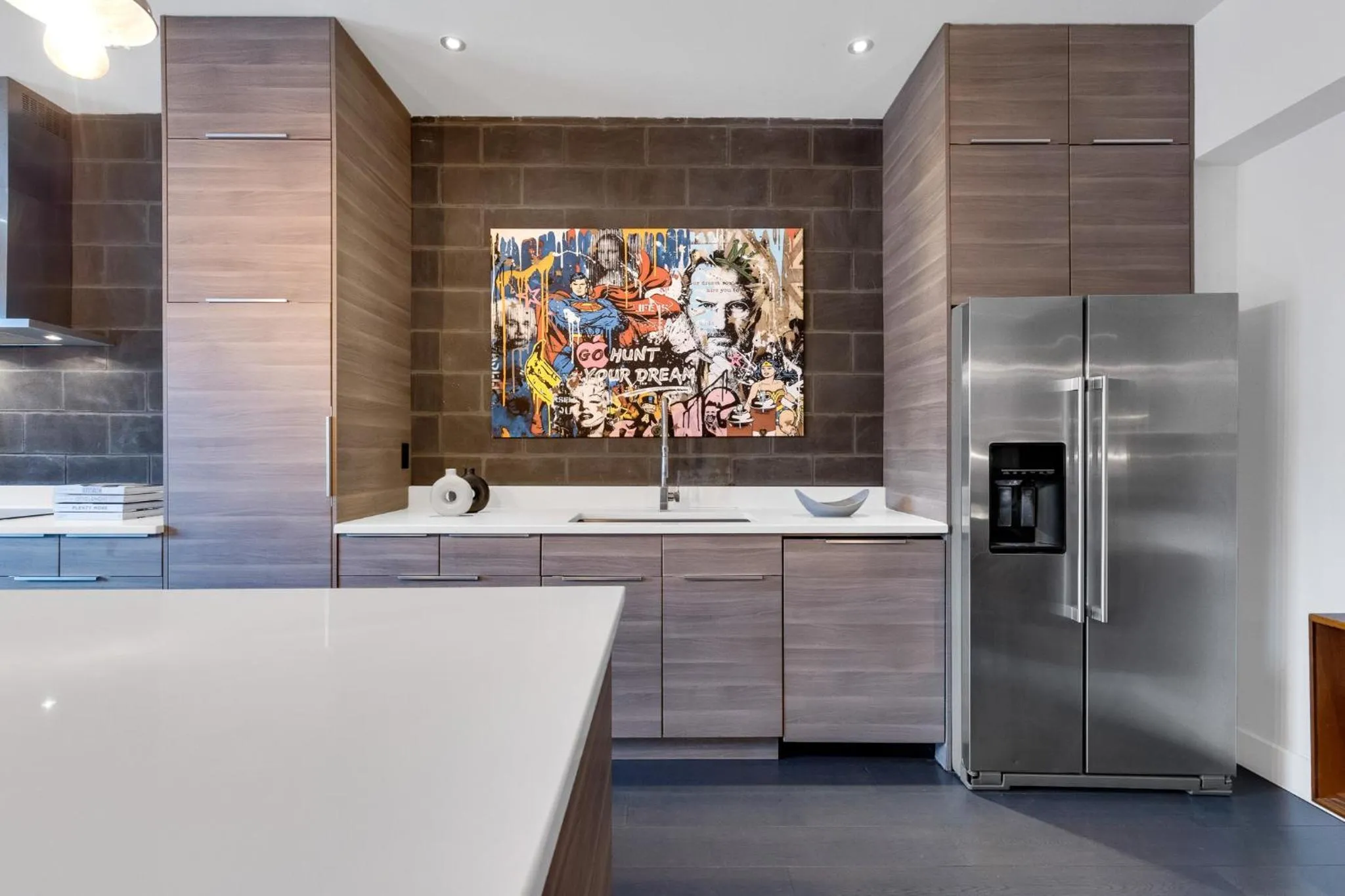 Kitchen or kitchenette in LiV MTL Plato